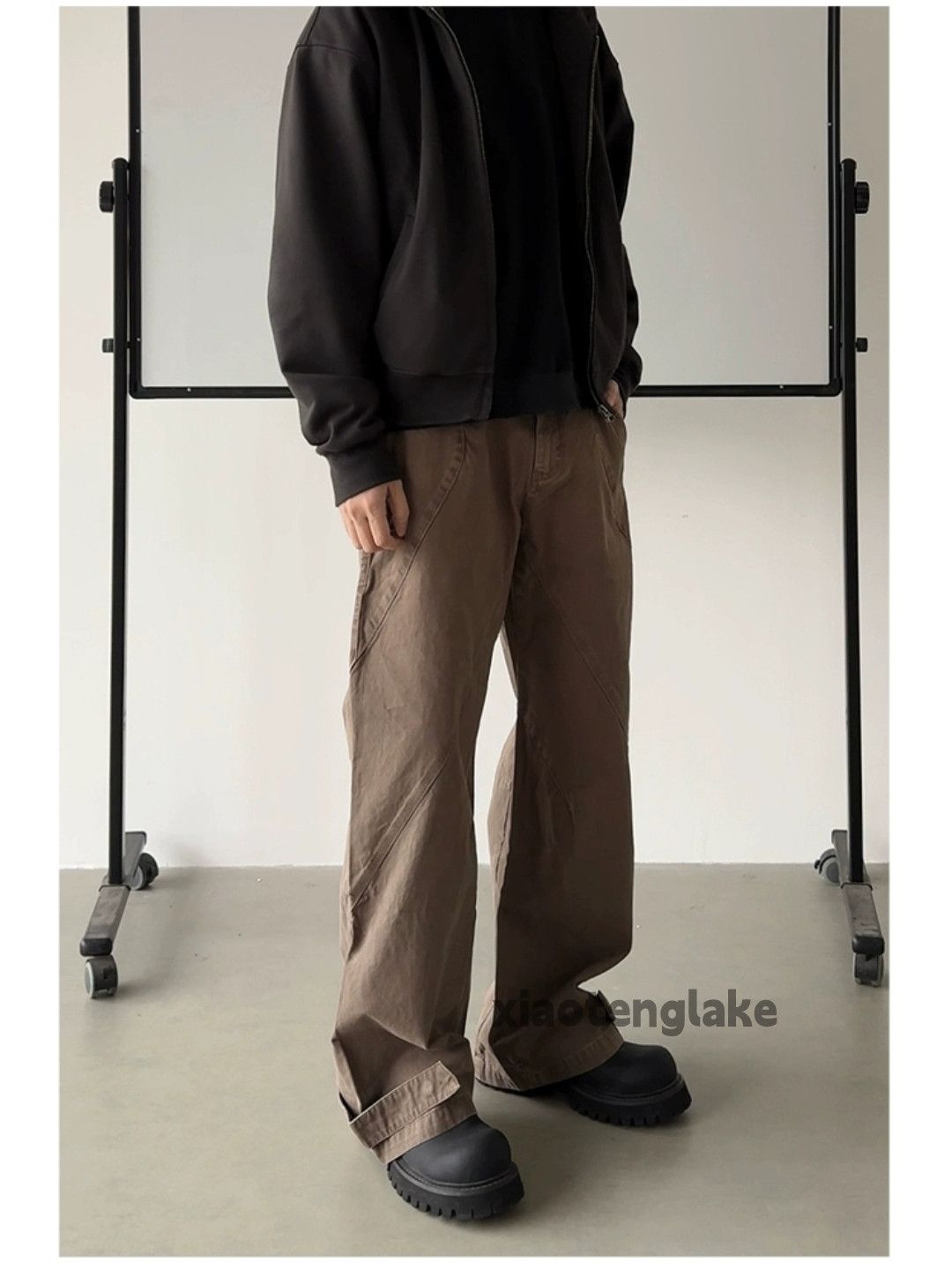 Designer × Japanese Brand × Vintage washed faded cleanfit workwear carpenter baggy pants Size US 30 / EU 46 - 6 Thumbnail