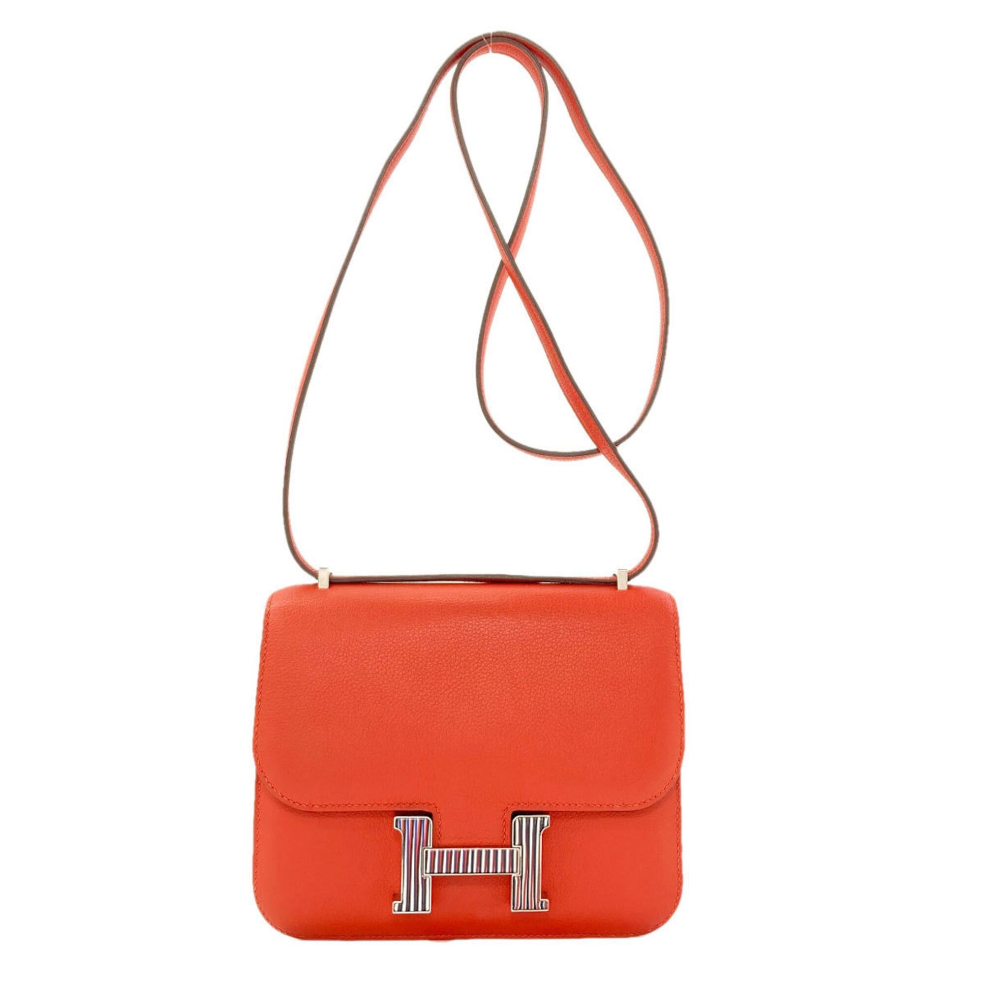 Hermes Hermes Constance 3 Mini Optical Capucines Silver Hardware Shoulder Bag Evercolor Women's HERMES Size ONE SIZE - 1 Thumbnail