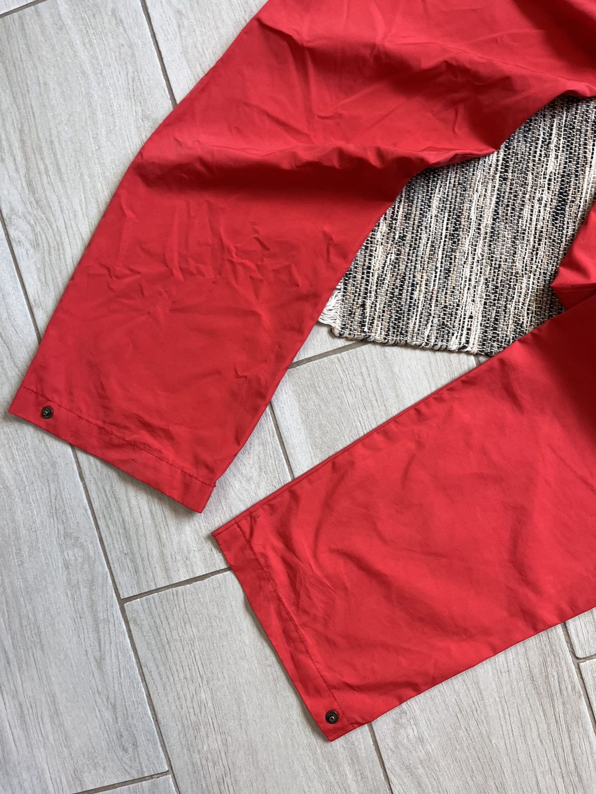 Fjallraven × Vintage Vintage FjallRaven jacket and pants nylon suit red workwear Size US M / EU 48-50 / 2 - 22 Thumbnail