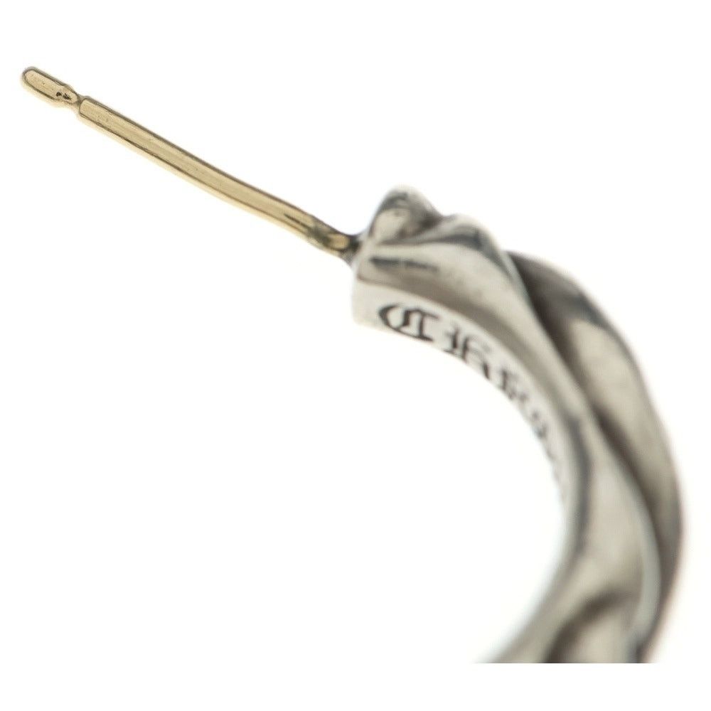 Chrome Hearts Chrome Hearts Scroll Hoop Earring Silver Size ONE SIZE - 6 Thumbnail