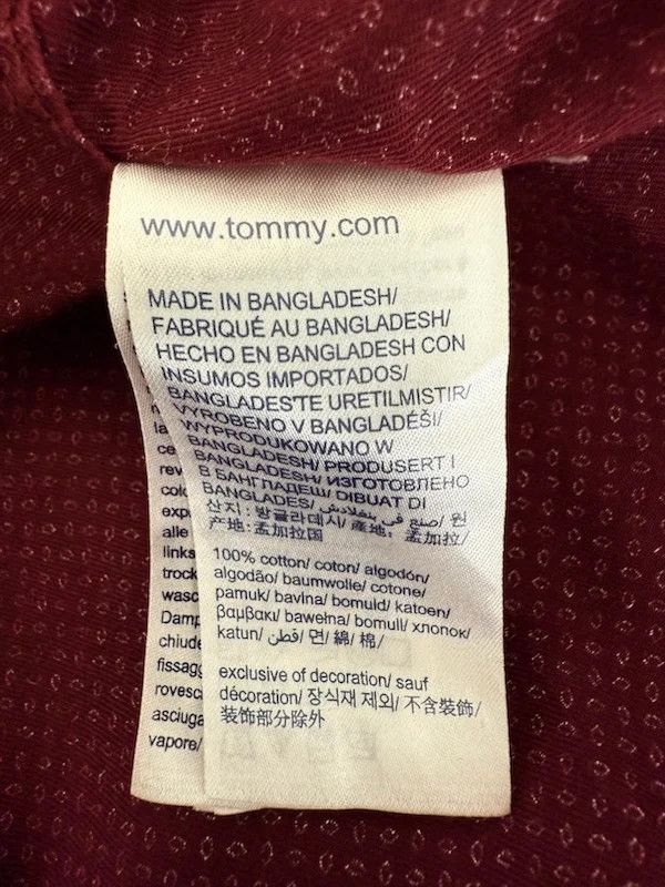 Tommy Hilfiger Camicia Tommy Hilfiger Uomo S Slim Fit Size US S / EU 44-46 / 1 - 9 Thumbnail
