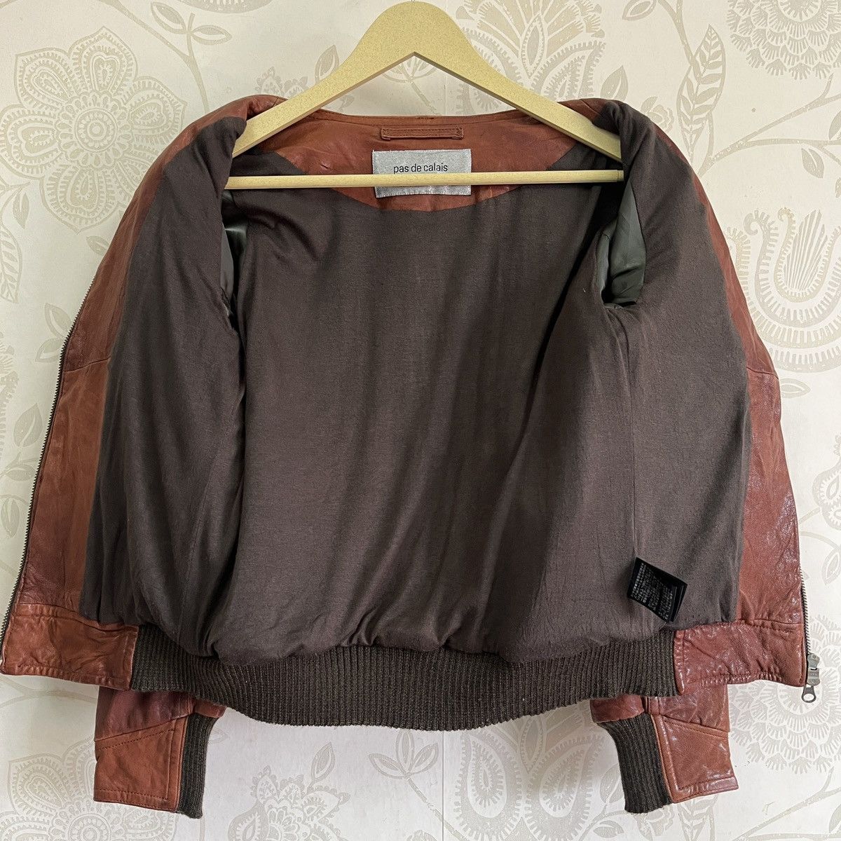 Pas de Calais × Seditionaries Bondage Pas De Calais Sheepskin Leather Jacket Size 38 Size XS / US 0-2 / IT 36-38 - 18 Thumbnail