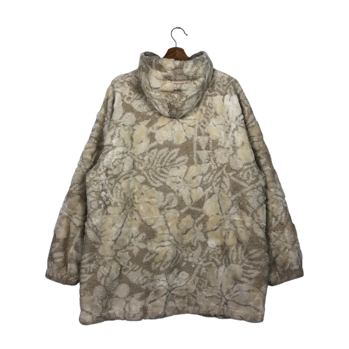 Japanese Brand 📌Vintage Fleece Zipper Jacket Ryu Sports Floral Over Print Size US M / EU 48-50 / 2 - 8 Thumbnail