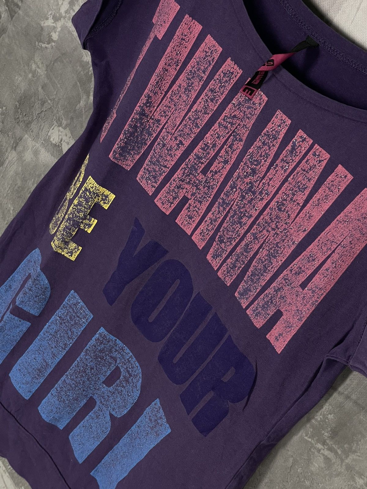 Hysteric Glamour × Japanese Brand Y2K Vintage Distressed Glamour Unique Sexy Top T shirt Size L / US 10 / IT 46 - 8 Thumbnail