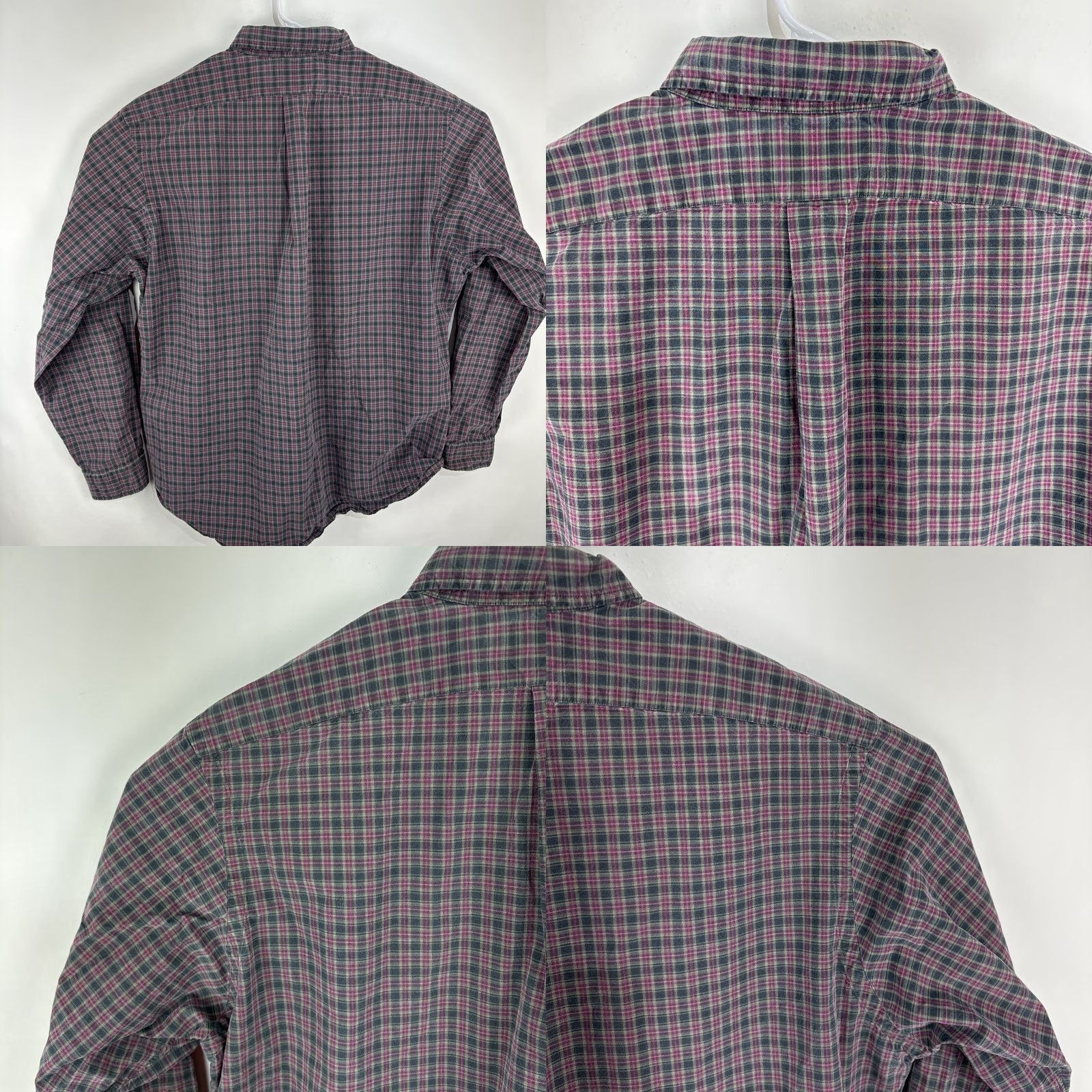 Polo Ralph Lauren VINTAGE Polo Ralph Lauren Mens Classic Fit Shirt XL Plaid Long Sleeve Button-Up Size US XL / EU 56 / 4 - 9 Thumbnail
