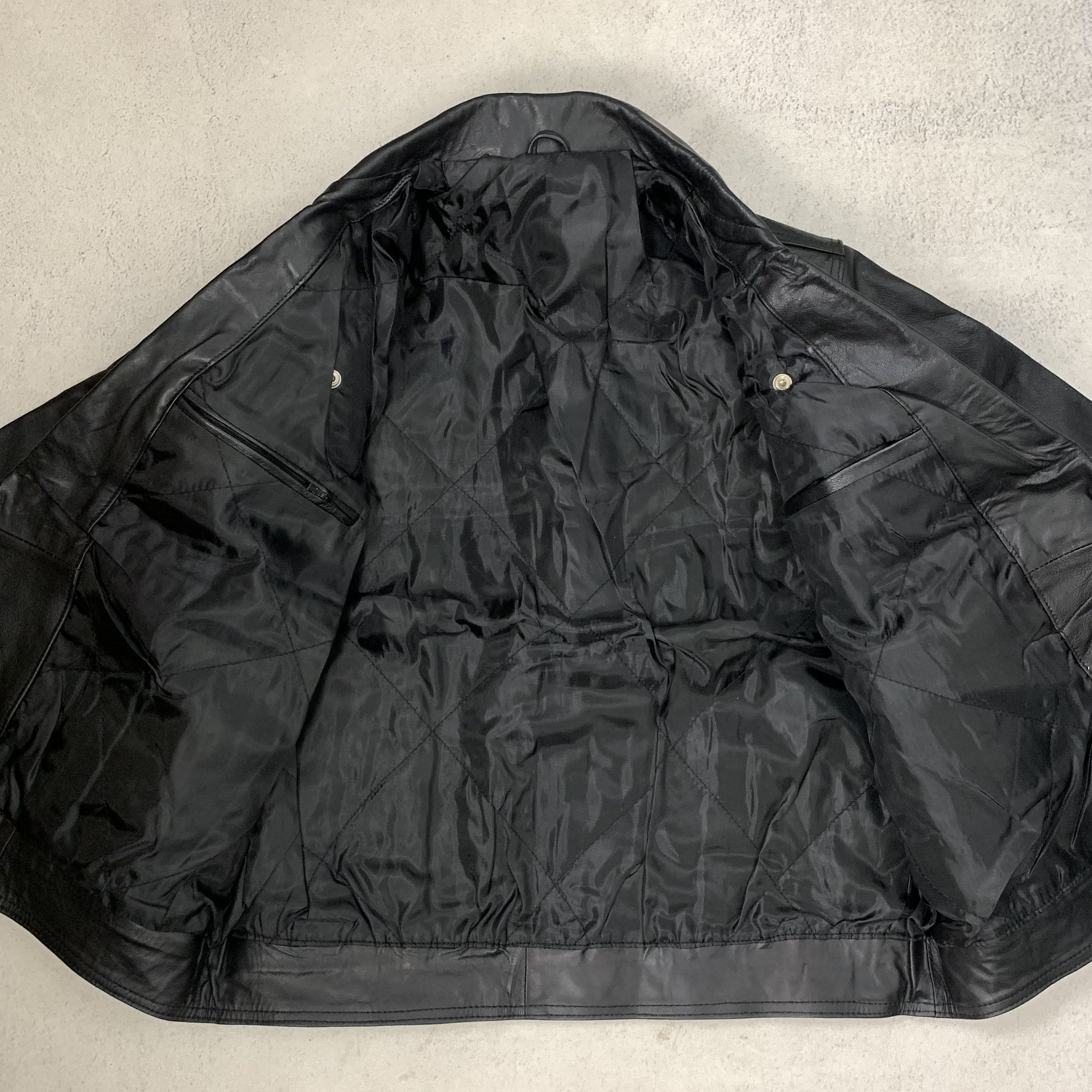 Genuine Leather Genuine Leather Jacket Perfecto Aviator Biker Punk Schott Size US S / EU 44-46 / 1 - 4 Thumbnail