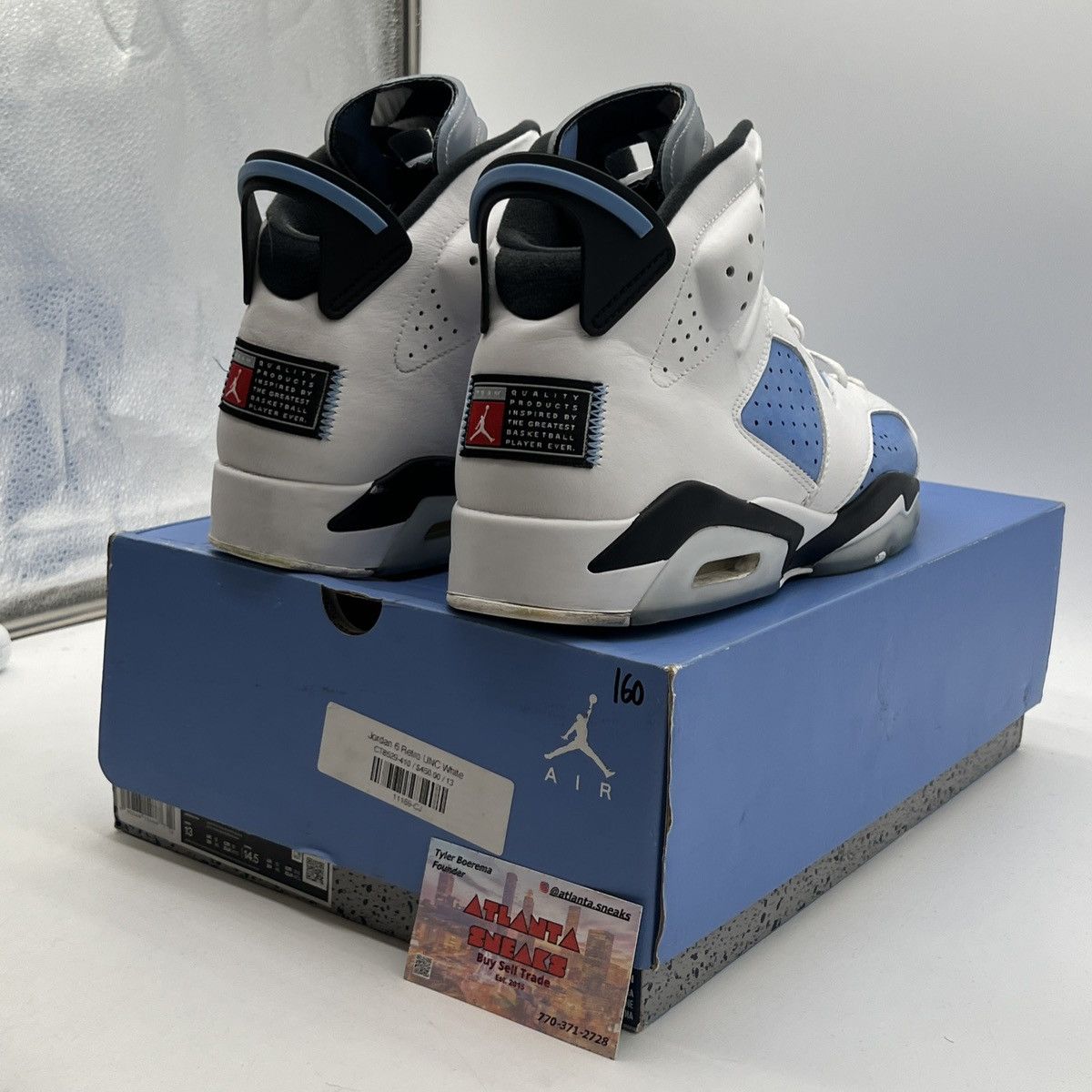 Jordan Brand Air Jordan 6 unc home Size US 13 / EU 46 - 5 Thumbnail