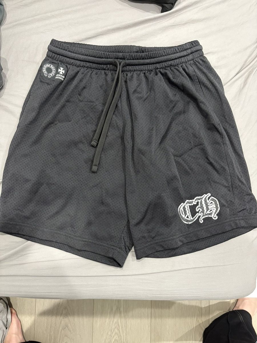 Chrome Hearts Black Chrome Hearts Mesh Shorts Size US 30 / EU 46 - 1 Thumbnail