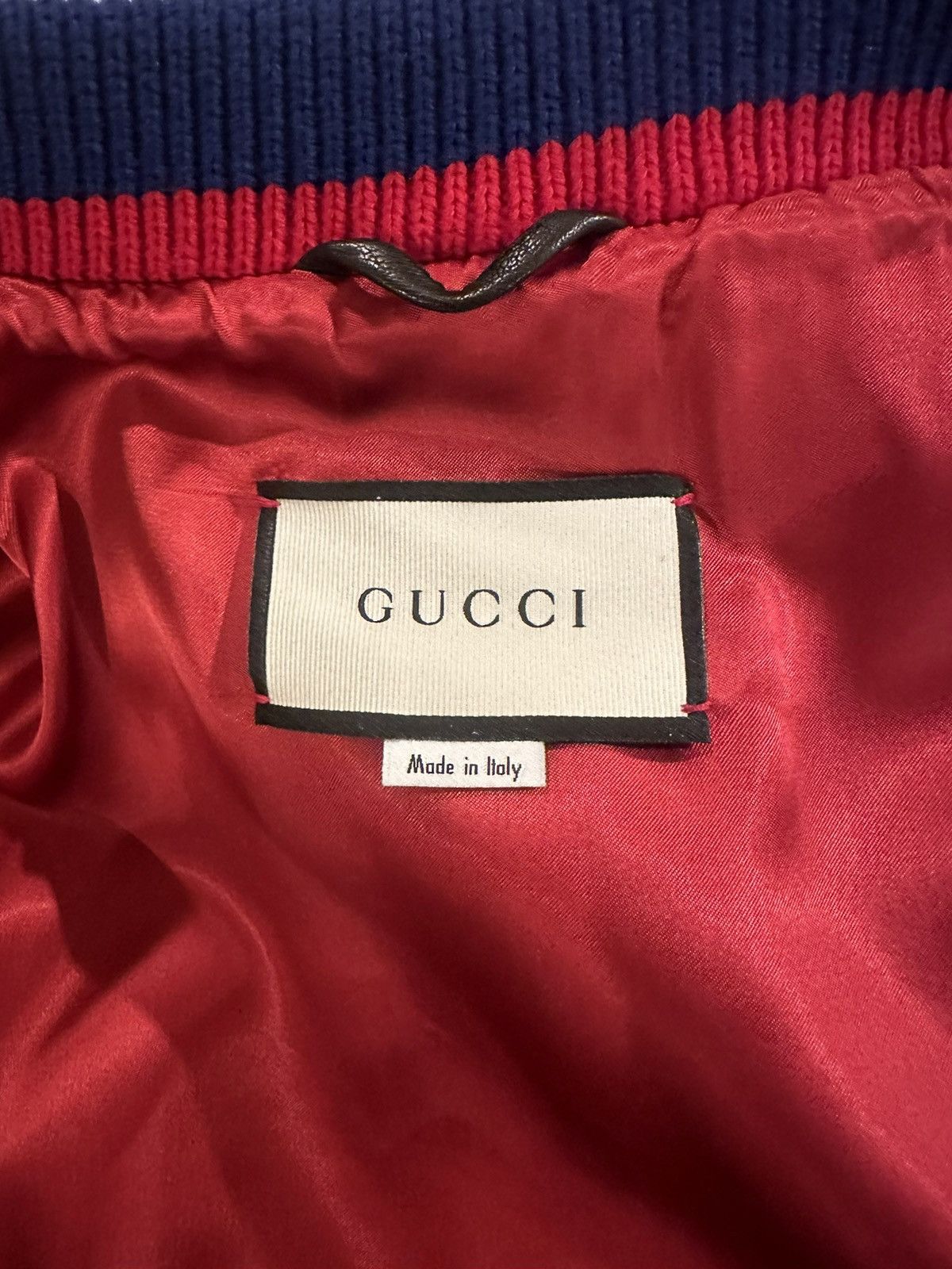 Gucci Gucci "Blind For Love" Varsity Jacket Size US S / EU 44-46 / 1 - 8 Thumbnail