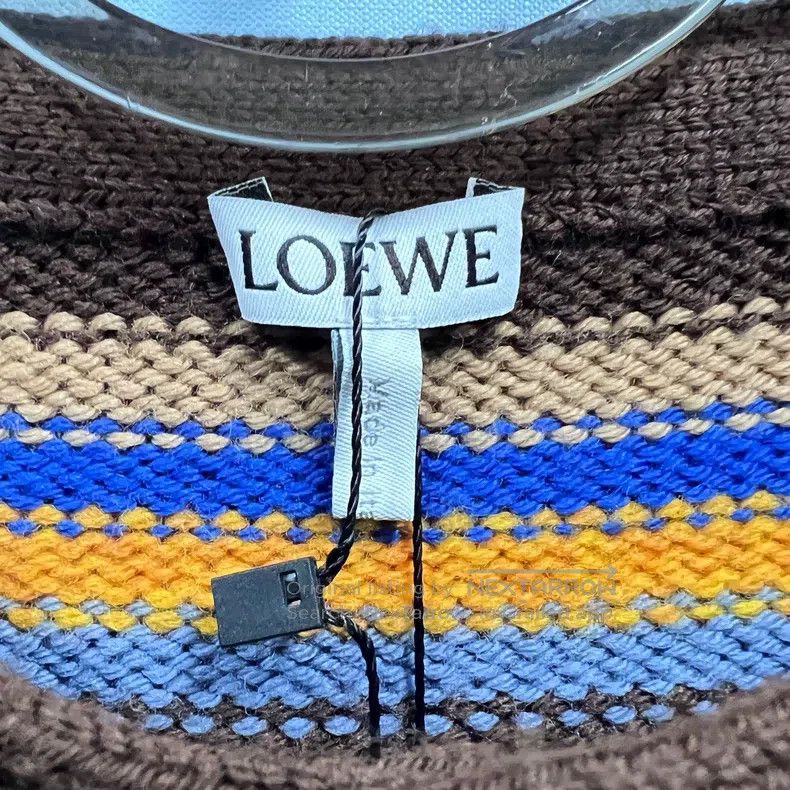 Loewe Loewe Logo Embroidered Striped Long Sleeve Size S / US 4 / IT 40 - 4 Thumbnail