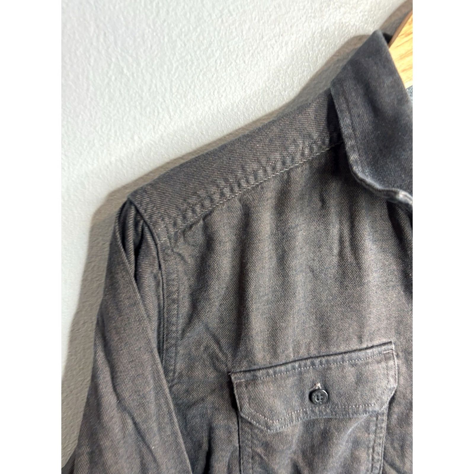 Vintage Kuhl Dillingr Flannel Shirt Mens Small Black Long Sleeve Button Up Regular Fit Cotton Tencel Shirt Size US S / EU 44-46 / 1 - 2 Thumbnail