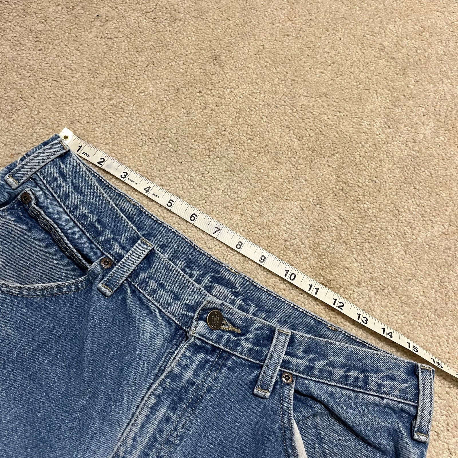 Dickies Vintage Dickies Double Knee Carpenter Blue Jeans 32Wx31L Size US 32 / EU 48 - 6 Thumbnail