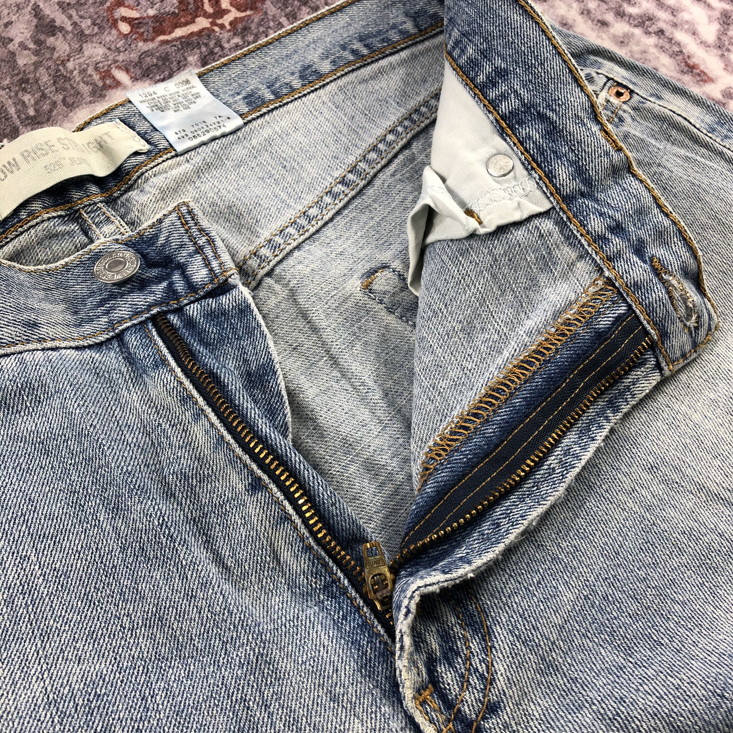 Levi's × Vintage Vintage Light Wash Levis 529 Jeans-JM2438 Size US 36 / EU 52 - 10 Thumbnail