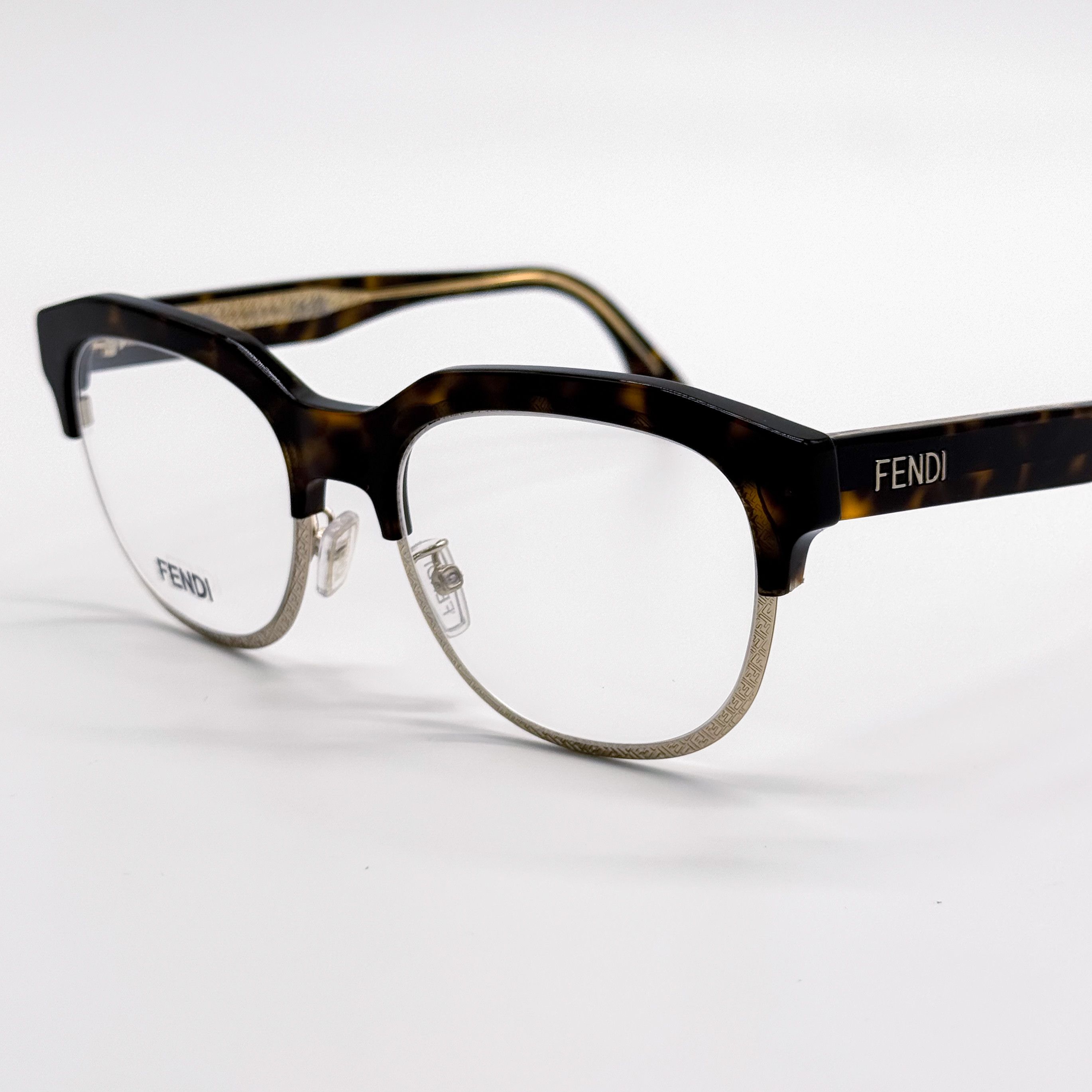 Fendi NEW FENDI FE50068U 052 HAVANA WOMEN EYEGLASSES FENDI Size ONE SIZE - 5 Thumbnail