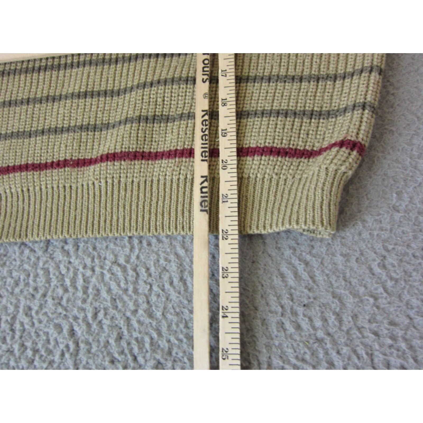 Vintage VINTAGE Lauren Hansen Sweater Womens M Brown Wool Striped Crew Neck Pullover 80s 70s All Seasons Logo Raglan Sleeve Knit Chair? Size M / US 6-8 / IT 42-44 - 7 Thumbnail