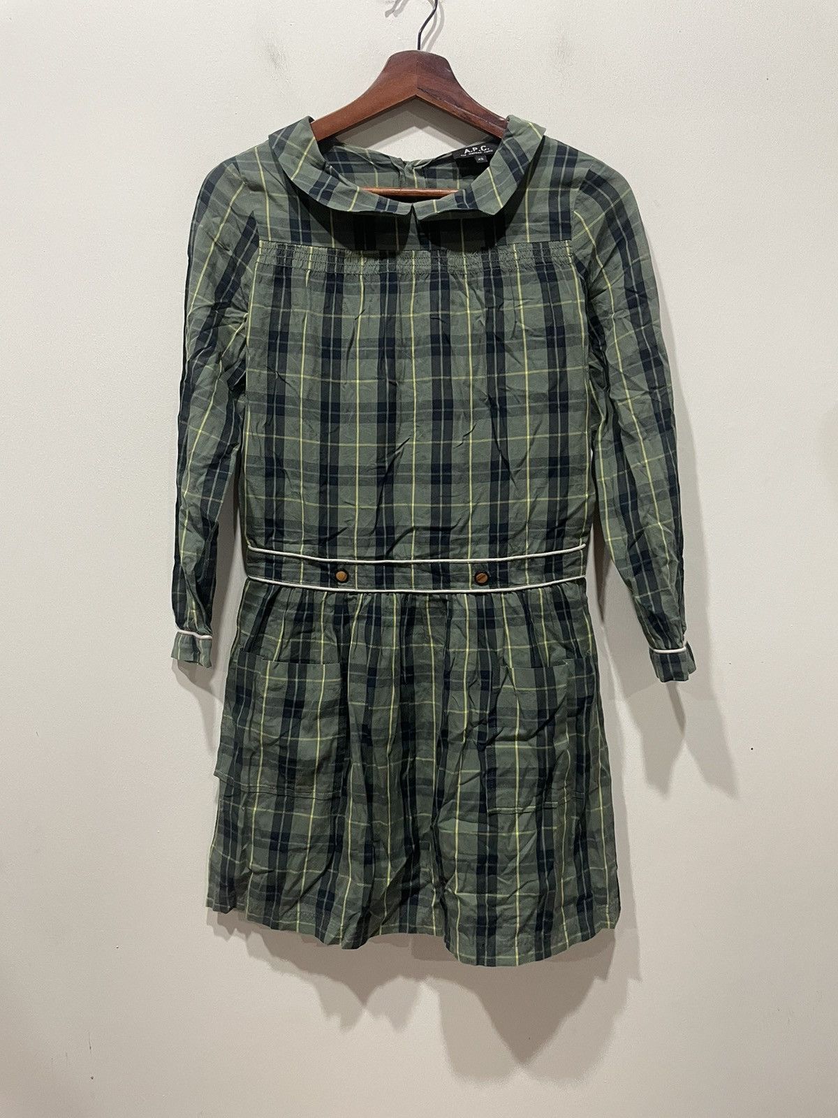 A.P.C. × Japanese Brand × Vintage A.P.C Dress Size XS / US 0-2 / IT 36-38 - 1 Thumbnail