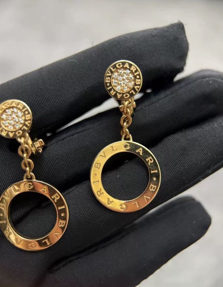 Bvlgari Bvlgari rose gold full round pancake earrings2410-Nextarrow Size ONE SIZE - 9 Thumbnail