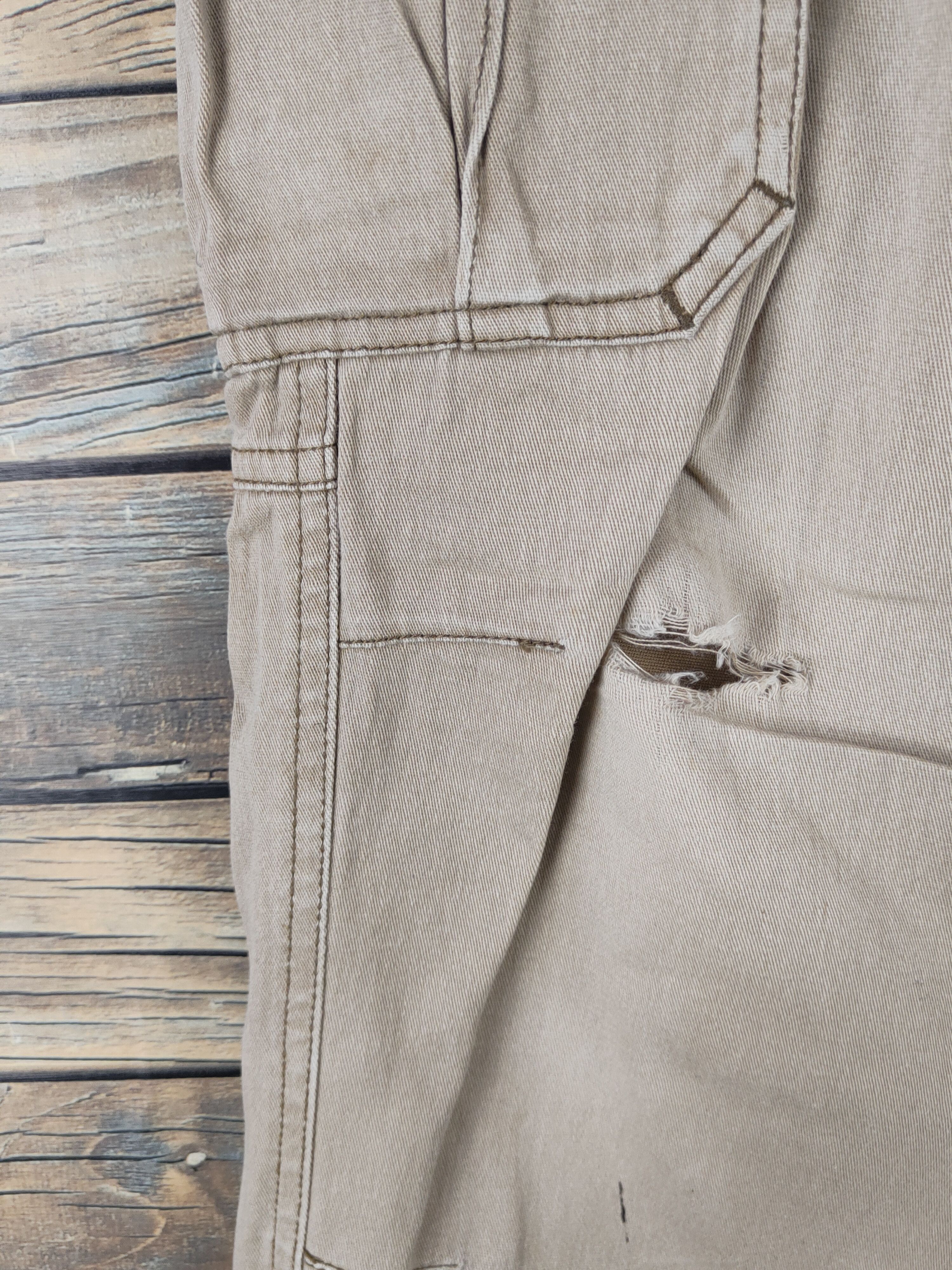 Japanese Brand DL Burtle Beige Multipocket Cargo Pants #2151 Size US 29 - 3 Thumbnail