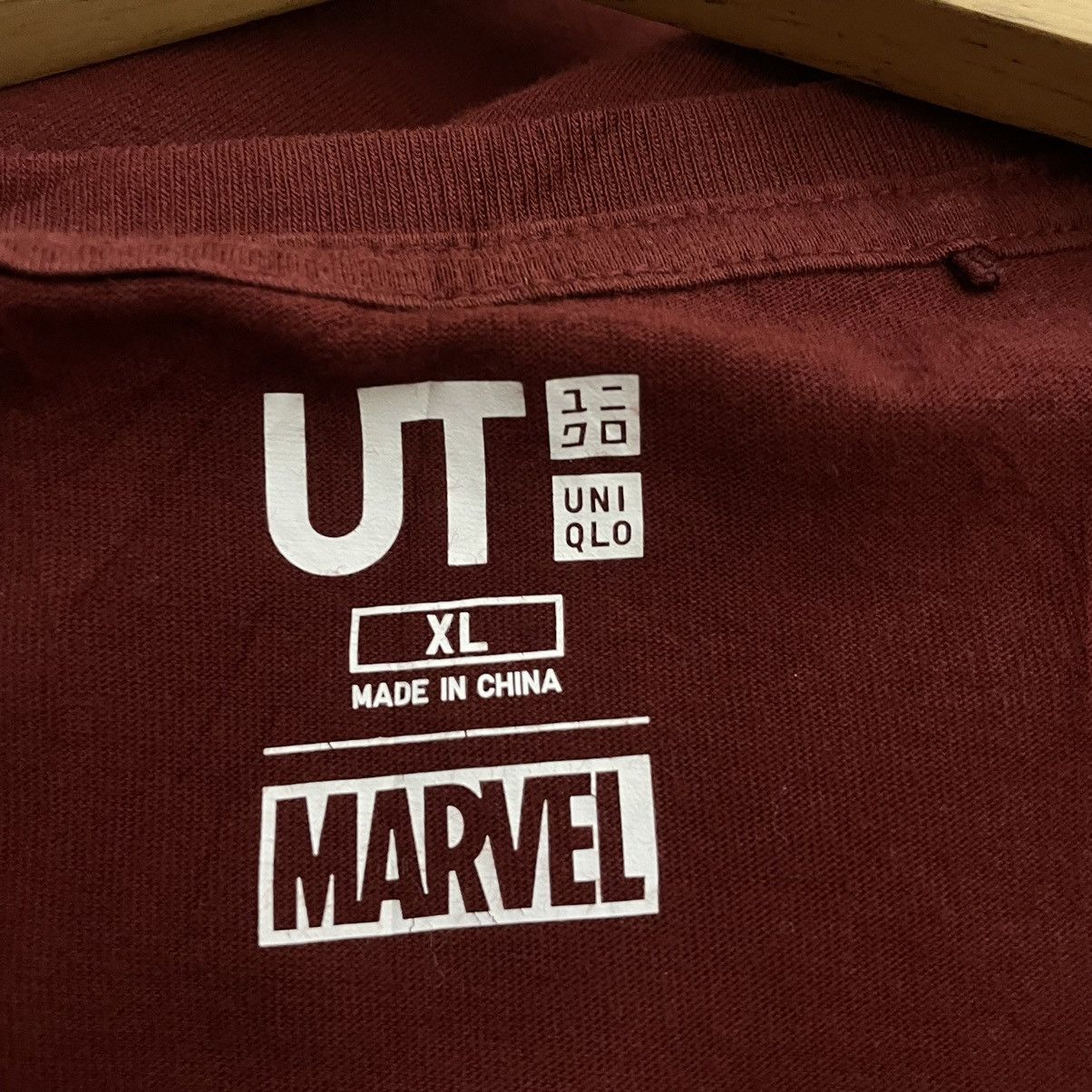 Japanese Brand × Marvel Comics × Uniqlo Uniqlo x Marvel Armored Avenger Collaboration T Shirt Size US XL / EU 56 / 4 - 4 Thumbnail