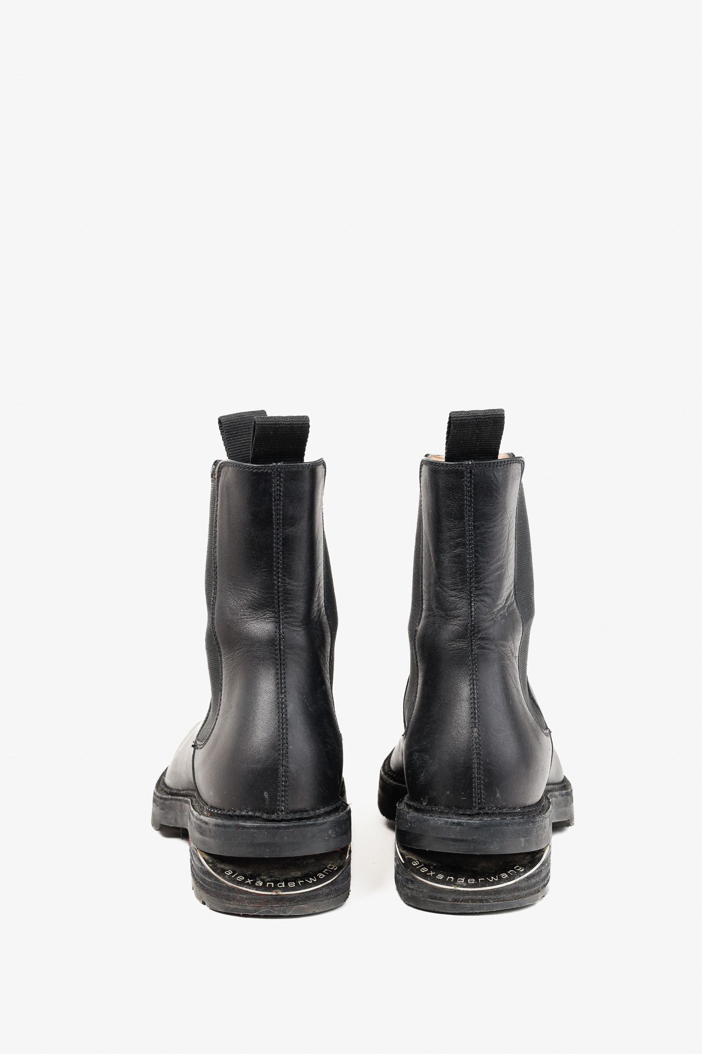 Alexander Wang Alexander Wang Andy Black Leather Chelsea Boot Size US 8 / IT 38 - 3 Thumbnail