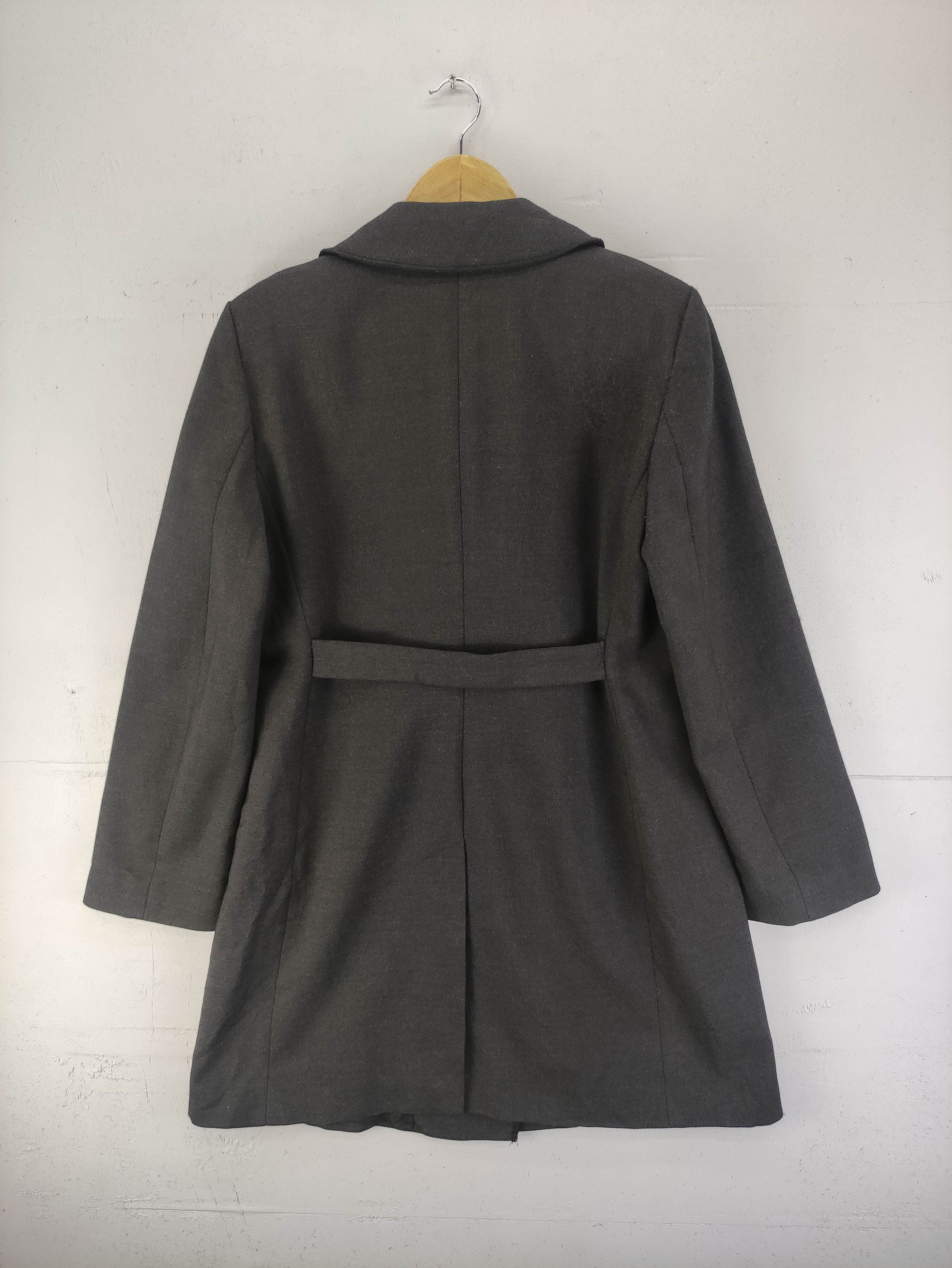 Emporio Armani Vintage Emprio Armani Long Coat Jacket Size M / US 6-8 / IT 42-44 - 9 Thumbnail