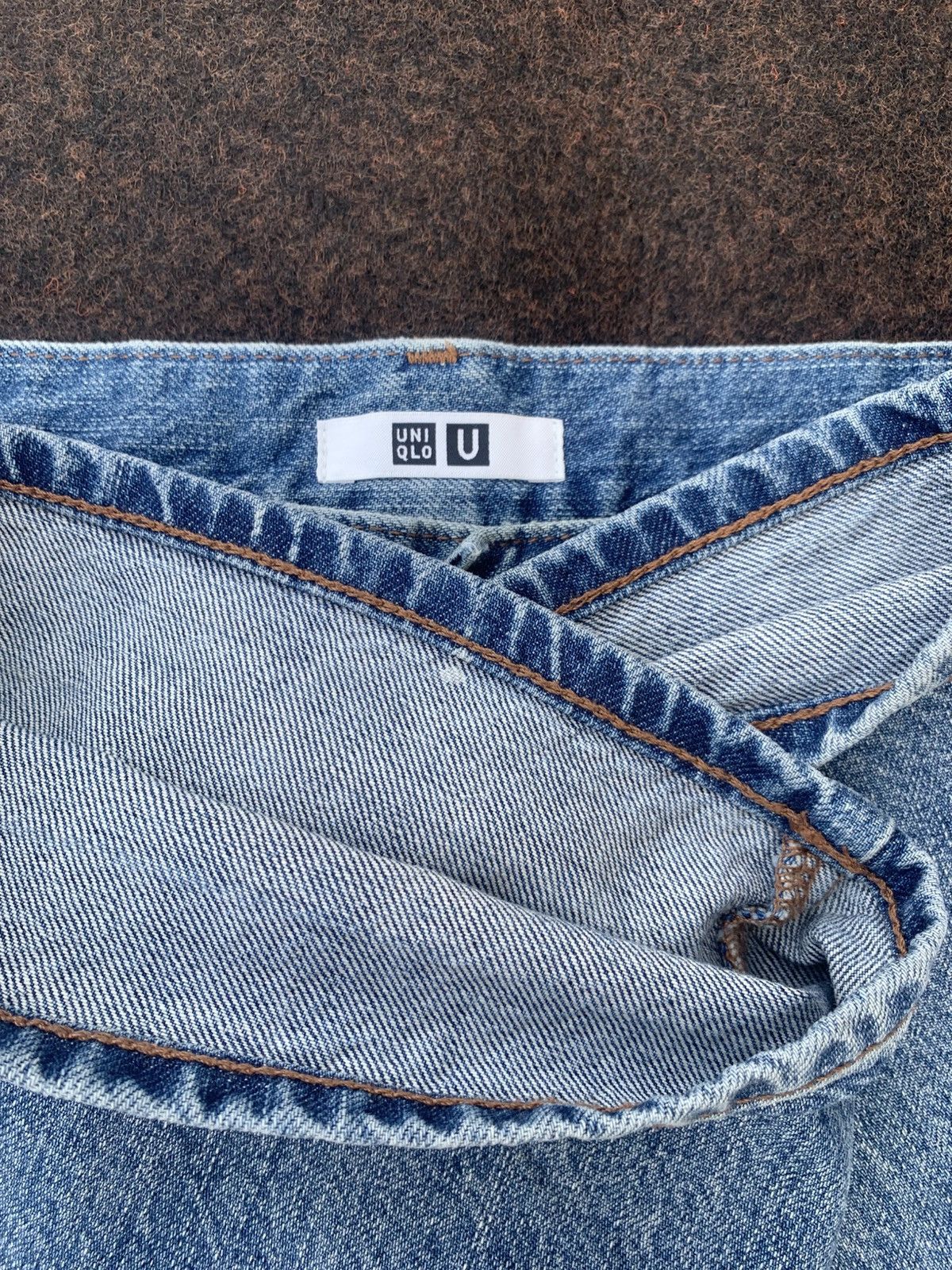 Uniqlo BAGGY UNIQLO BOX WHITE TAB VINTAGE.🔥🔥 Size US 28 / EU 44 - 8 Thumbnail
