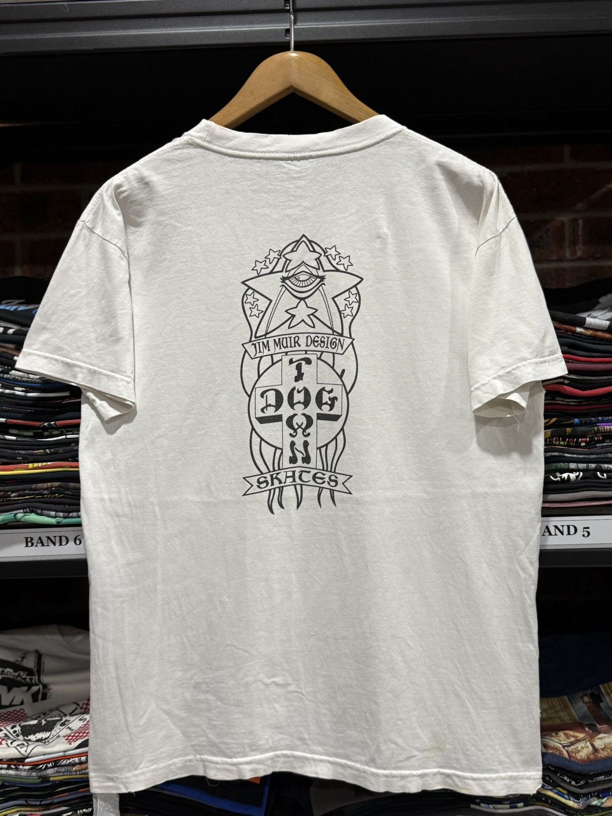 Dogtown Rare Vintage 90s Dogtown Venice Jim Muir Design Distressed T Size US L / EU 52-54 / 3 - 1 Thumbnail