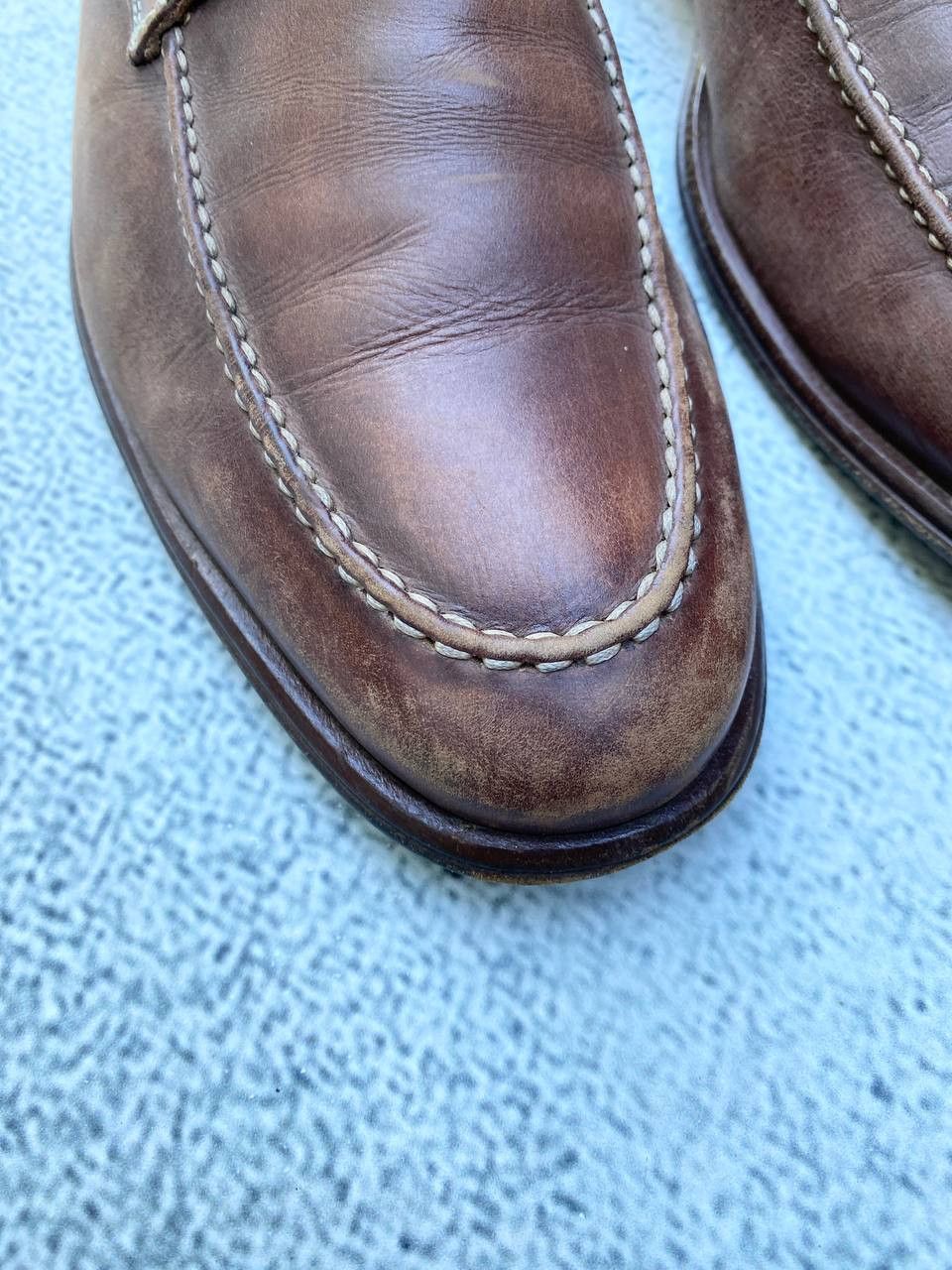 Other Vintage Guidi Dolce Gabbana style Leather Faded Shoes Size US 10 / EU 43 - 6 Thumbnail