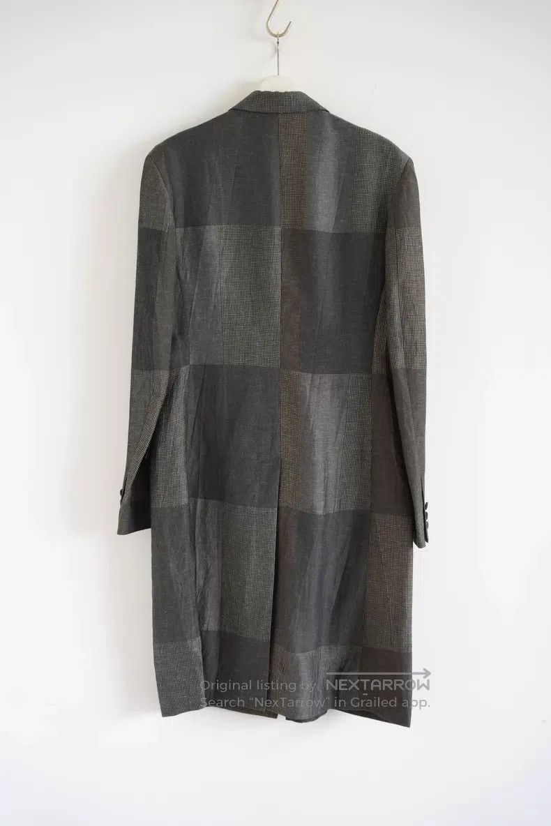 Yohji Yamamoto Yohji Yamamoto 20ss Plaid Patchwork Coat Size US M / EU 48-50 / 2 - 2 Thumbnail