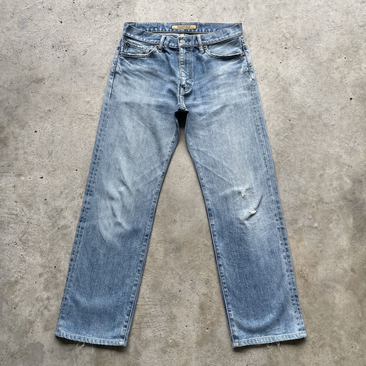 Japanese Brand W31💥 Vintage Japanese Brand 🇯🇵 Faded Denim Pants Jeans Size US 31 - 1 Thumbnail