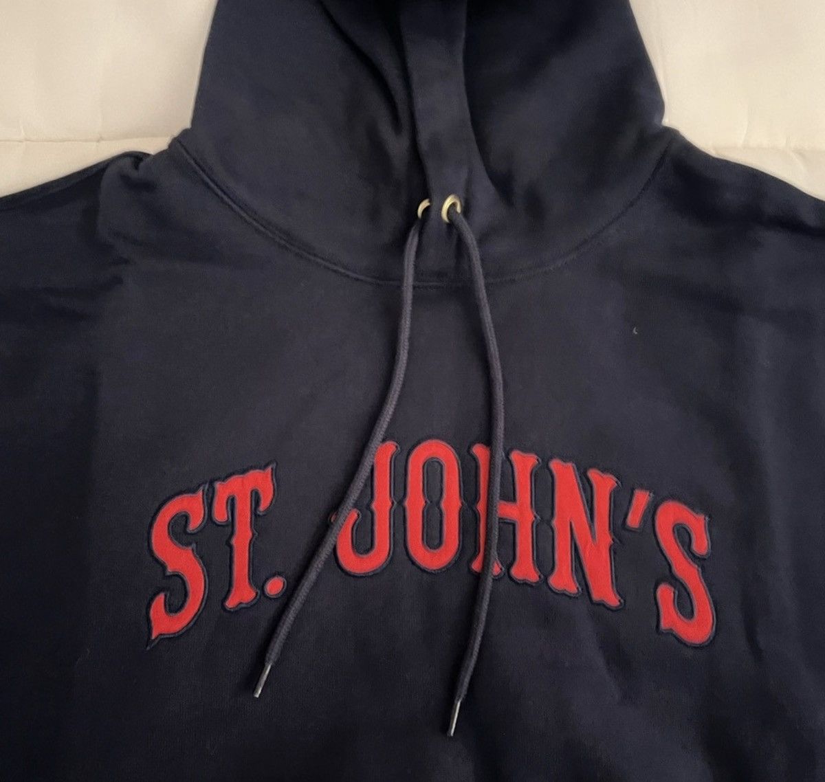 Aime Leon Dore Aime Leon Dore ALD St. John’s Collegiate Hoodie Navy Large Size US L / EU 52-54 / 3 - 2 Thumbnail