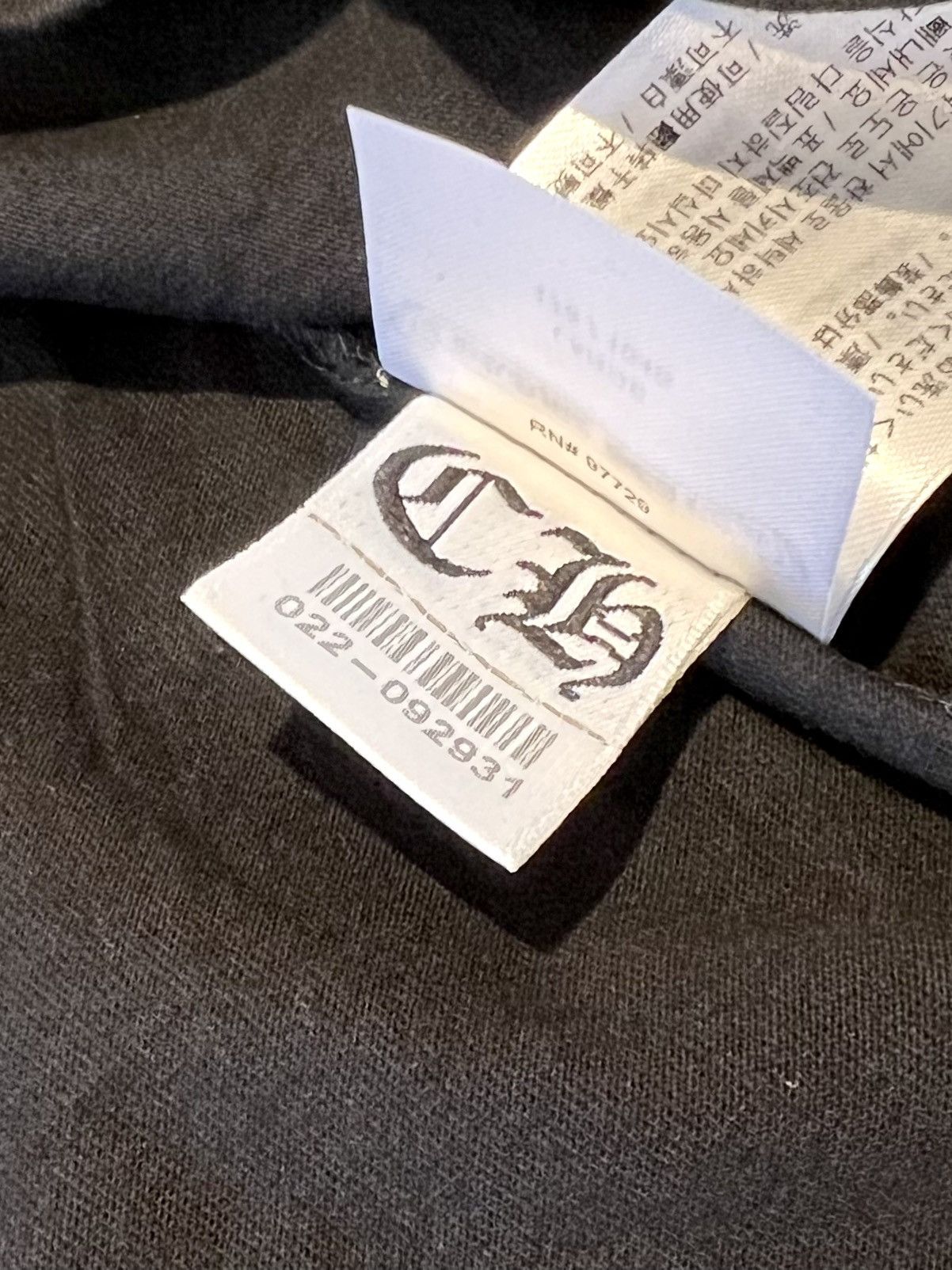 Chrome Hearts × The Rolling Stones Chrome Hearts x Rolling Stone Long Sleeves Tee Size US L / EU 52-54 / 3 - 7 Thumbnail