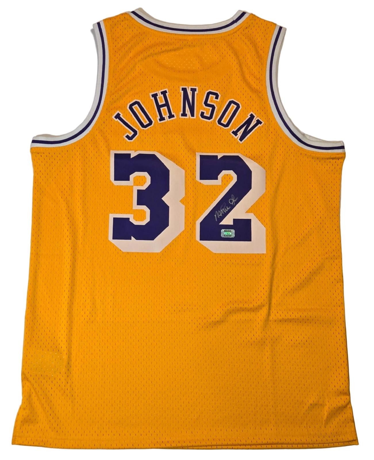 Other Magic Johnson Signed basketball jersey Player Hologram Size ONE SIZE - 2 Thumbnail