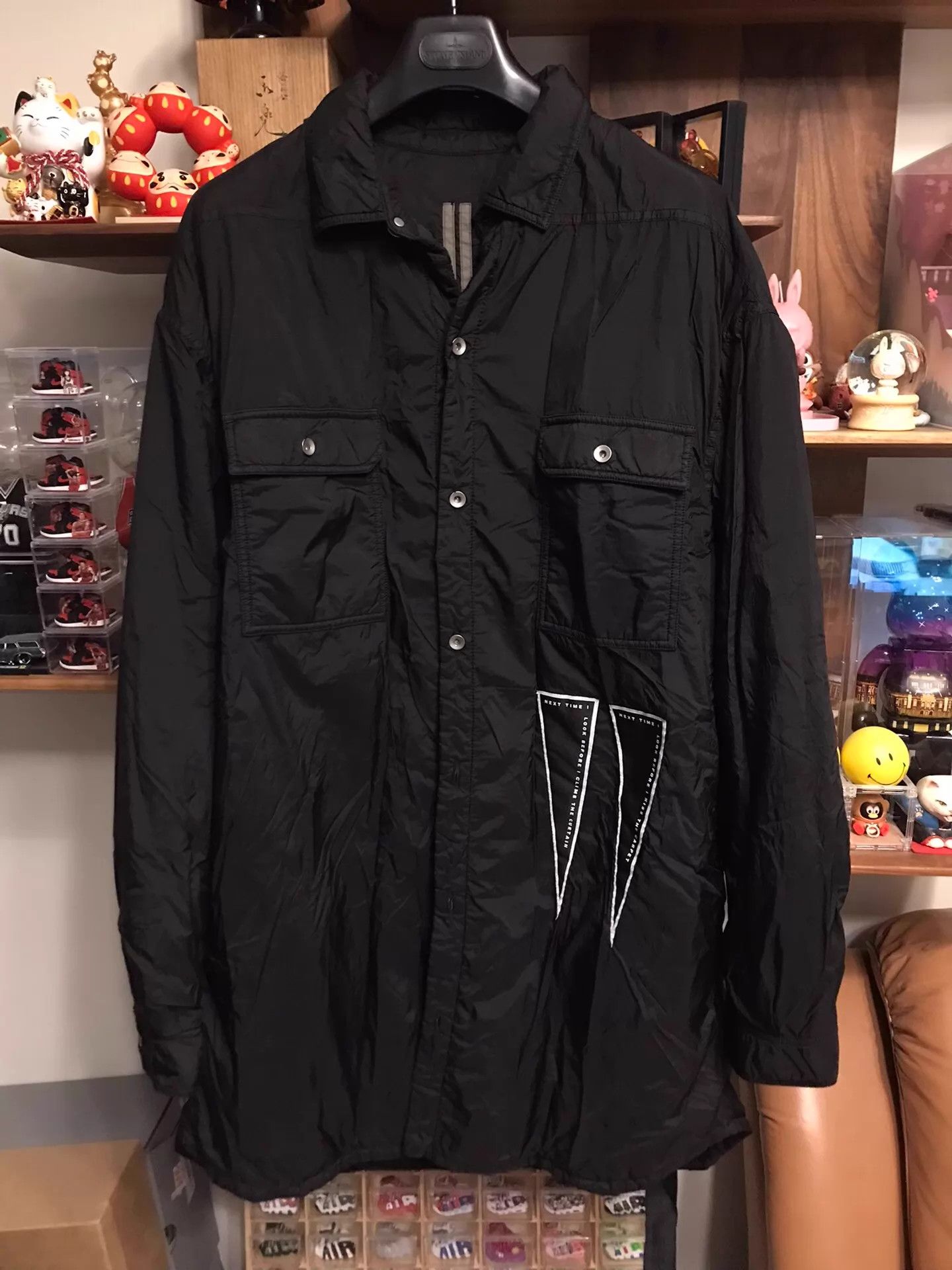 Rick Owens Rick Owens DRKSHDW Longline Cotton Padded Jacket M New Size US M / EU 48-50 / 2 - 1 Thumbnail