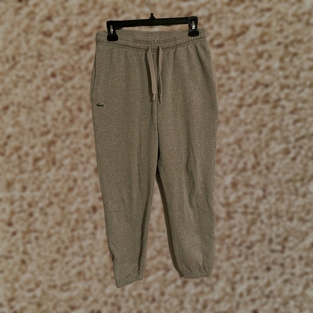 Lacoste Lacoste Sport Tennis Fleece Sweat Pants Gray Joggers XH7611 - Men's Medium Size US 31 - 1 Thumbnail