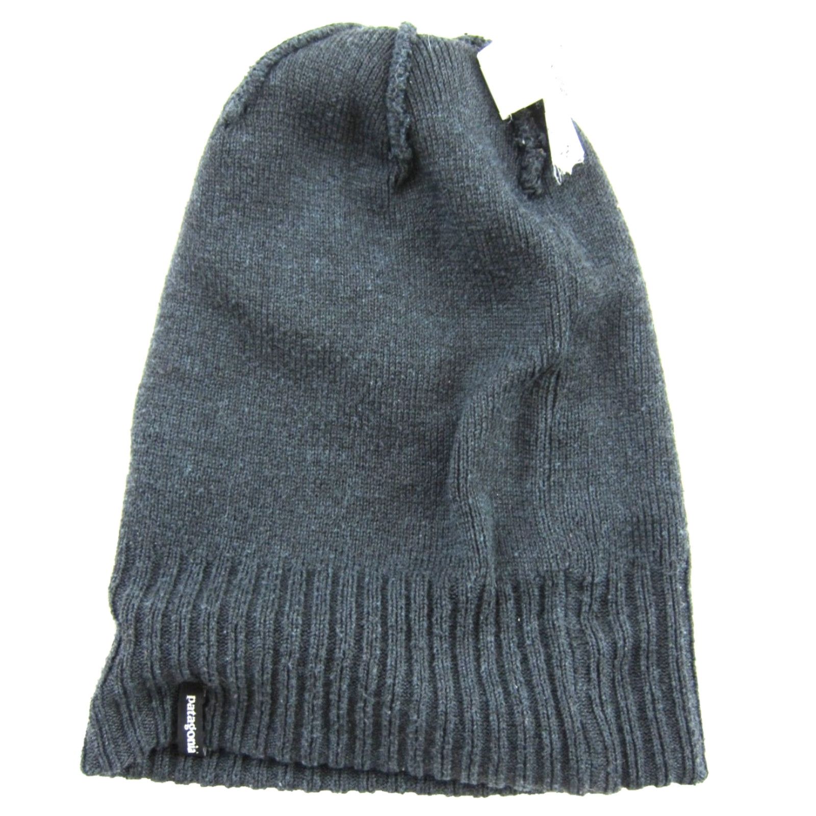 Patagonia Patagonia Beanie Cap Hat One Size Unisex Adults Knit Polyester Grey Brown Blue Mountain Pom Size ONE SIZE - 3 Thumbnail