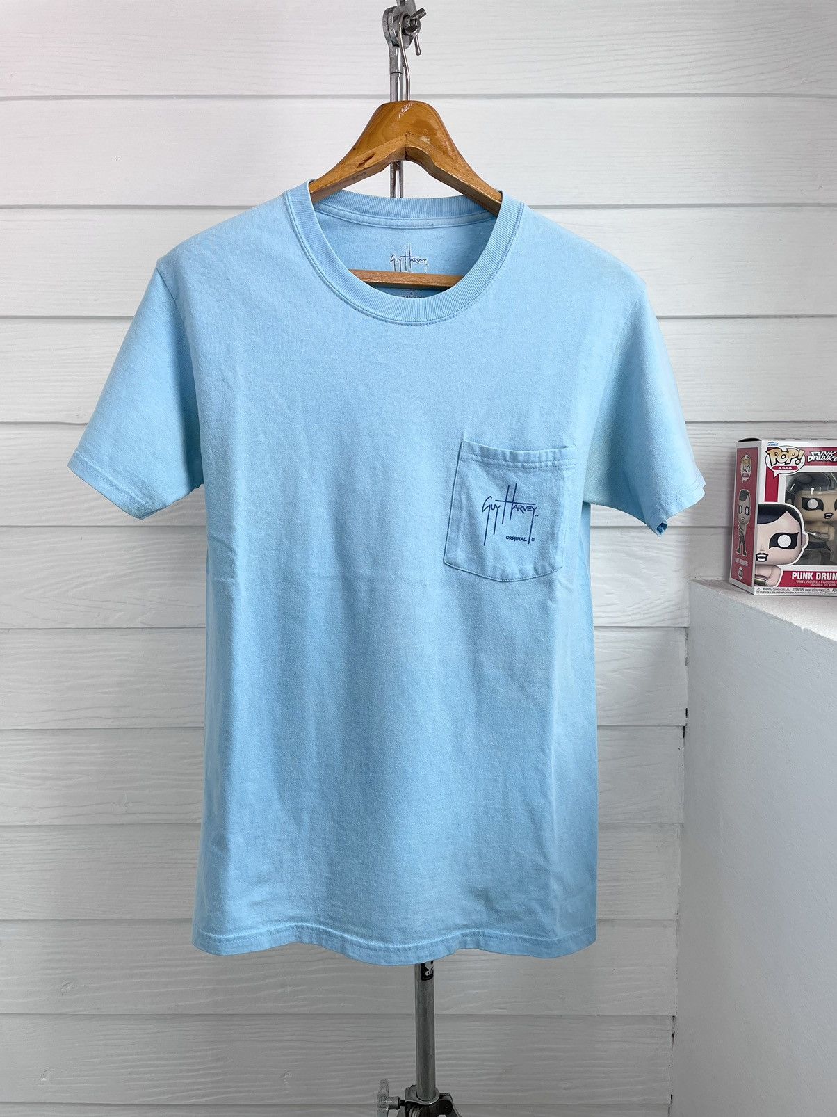 Guy Harvey × Vintage VINTAGE 2006 GUY HARVEY POCKET TEE Size US S / EU 44-46 / 1 - 2 Thumbnail