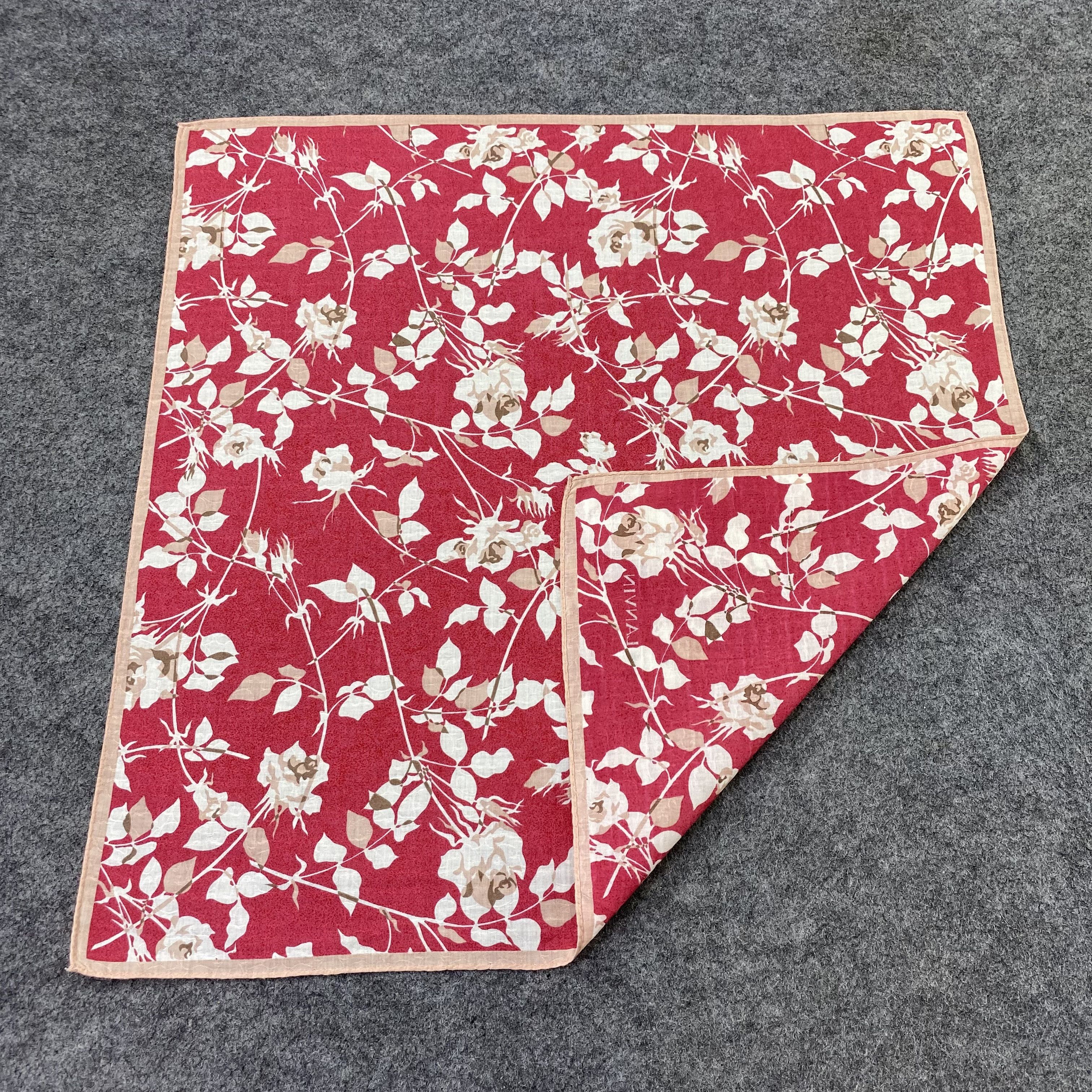 Lanvin Lanvin Handkerchief Neckerchief Bandana-B1885 Size ONE SIZE - 5 Thumbnail