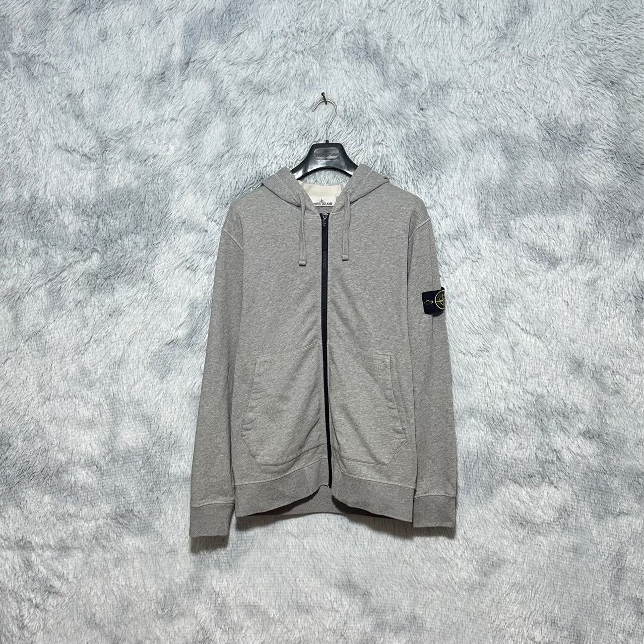 Stone Island Stone Island Gray Sweatshirt Pullover Size US XL / EU 56 / 4 - 1 Thumbnail