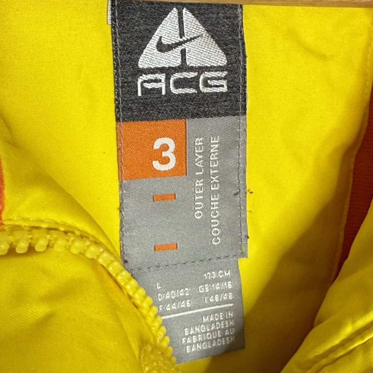 Nike ACG Nike ACG Fleece Orange Hardshell Red Vintage Size M / US 6-8 / IT 42-44 - 4 Thumbnail