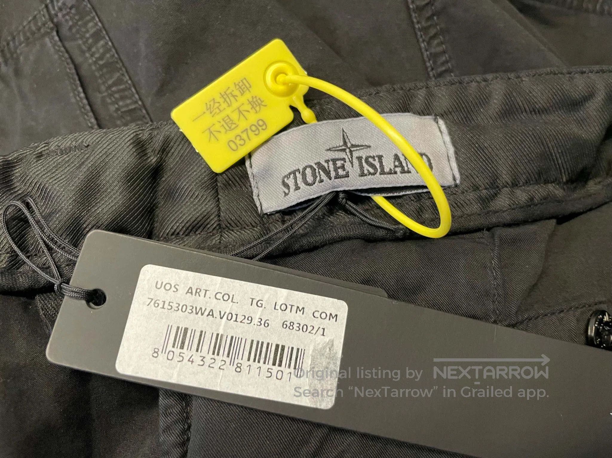 Stone Island STONE ISLAND Patchwork Tie-Dye Washed Work Pants Size US 36 / EU 52 - 6 Thumbnail