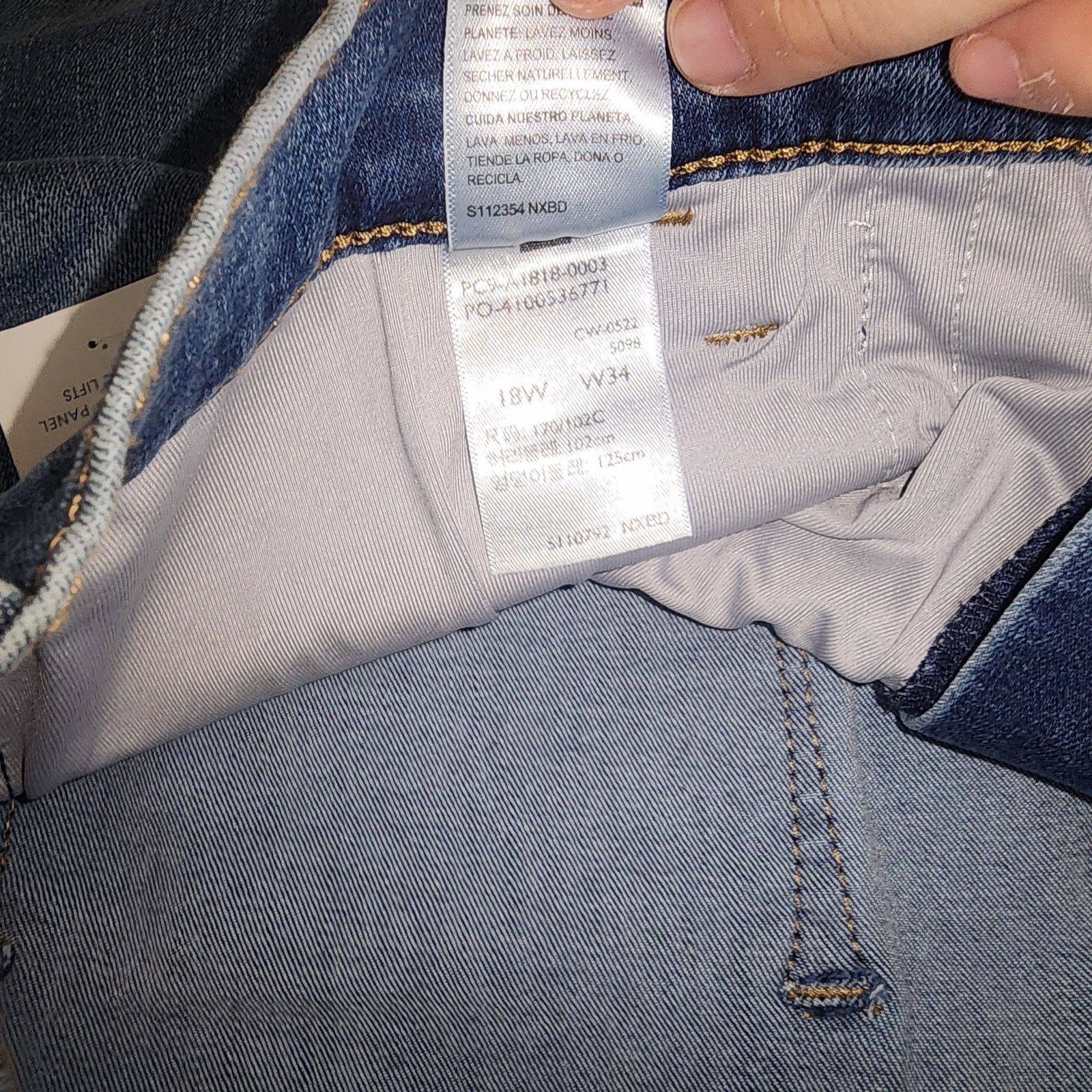 Other Denizen ultra high rise super skinny W34''x L40'' Size 40" / US 18 - 6 Thumbnail