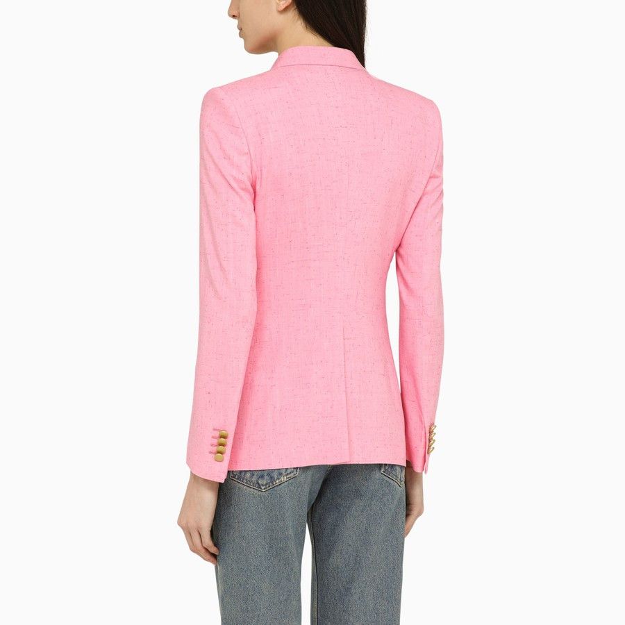 Tagliatore o1d2blof1024 Double-Breasted Jacket In Pink Size L / US 10 / IT 46 - 3 Thumbnail