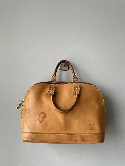 Louis Vuitton Natural Vachetta Alma PM Bag