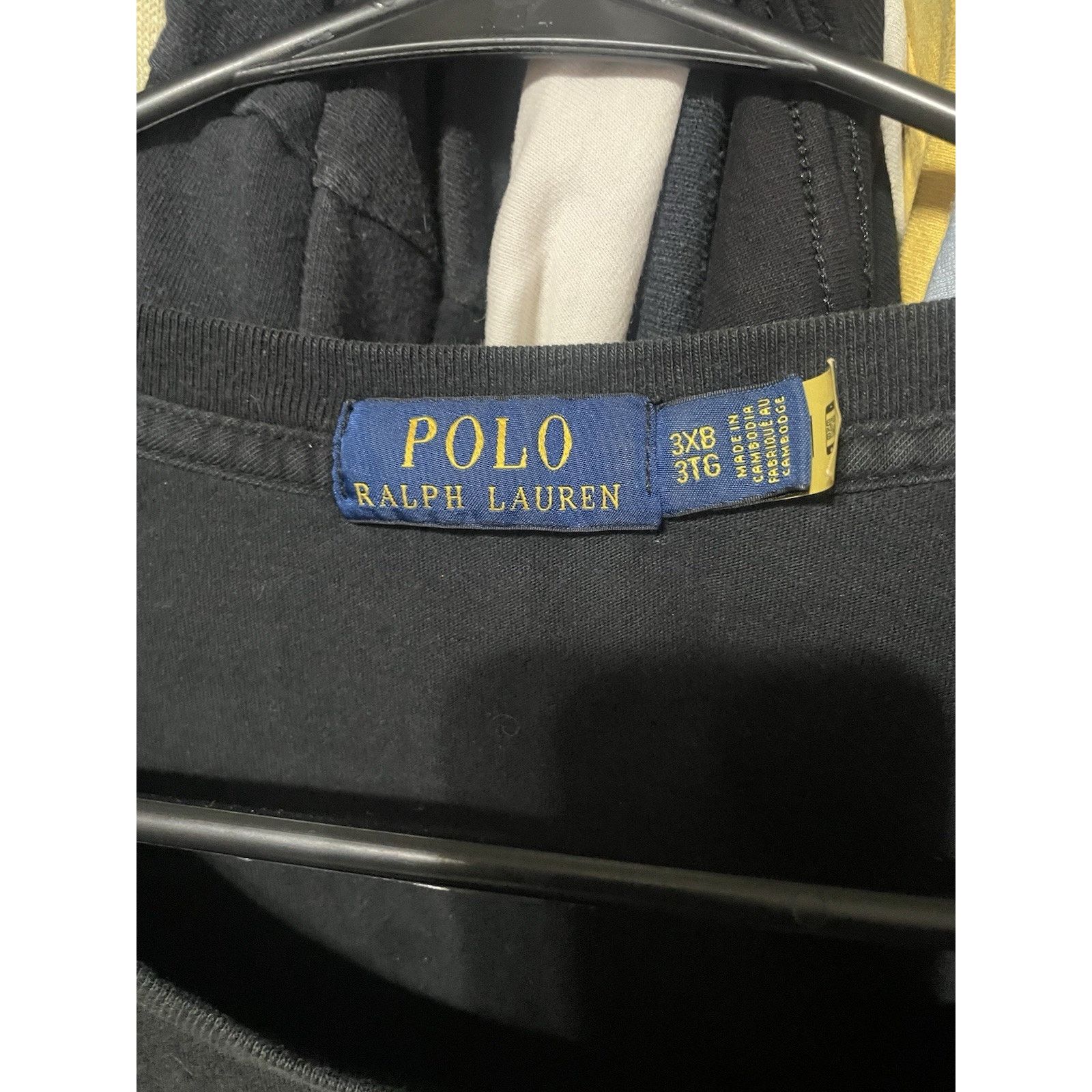 Polo Ralph Lauren Size 3XB- Polo Bear By Ralph Lauren T-Shirt Mens Black Top Size US XXL / EU 58 / 5 - 3 Thumbnail