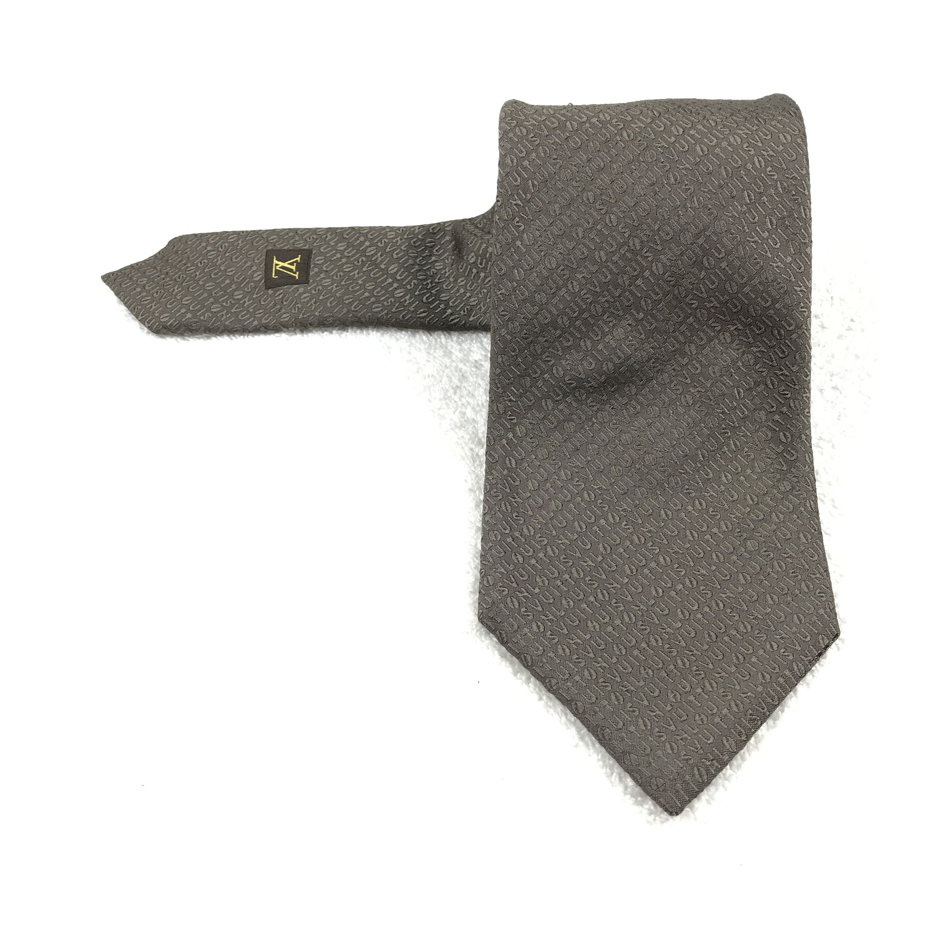 Designer × Louis Vuitton Louis Vuitton Silk Necktie Size ONE SIZE - 1 Thumbnail