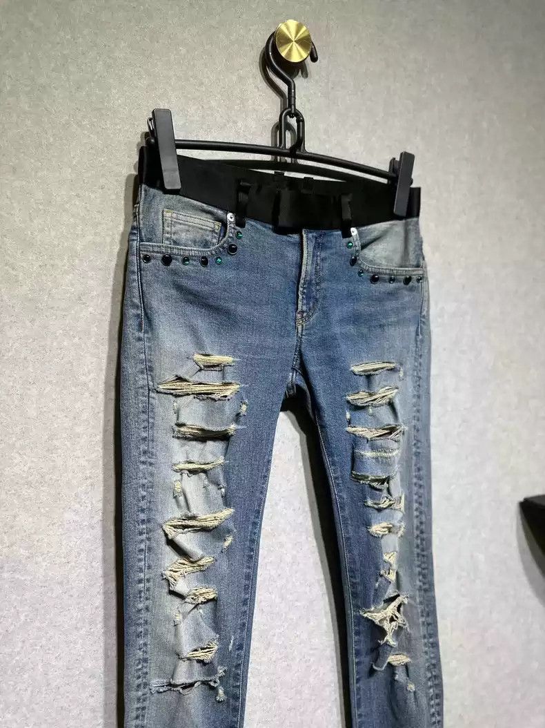 Undercover UNDERCOVER Ripped Takahashi shield jeans Size US 30 / EU 46 - 2 Thumbnail