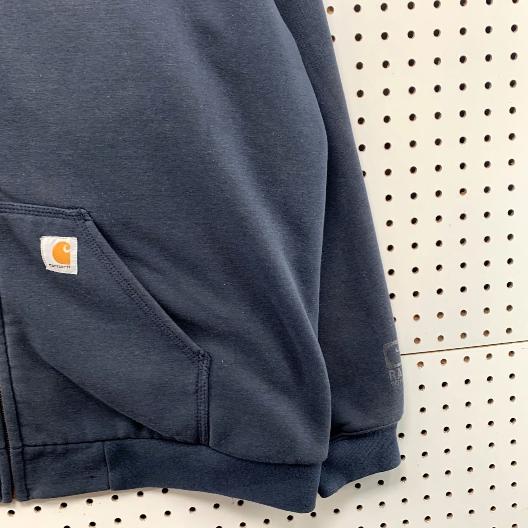 Carhartt Carhartt Hoodie Sweatshirt Mens 2XL Thermal Lined Heavyweight Workwear Zip Up Beige Size US XXL / EU 58 / 5 - 6 Thumbnail