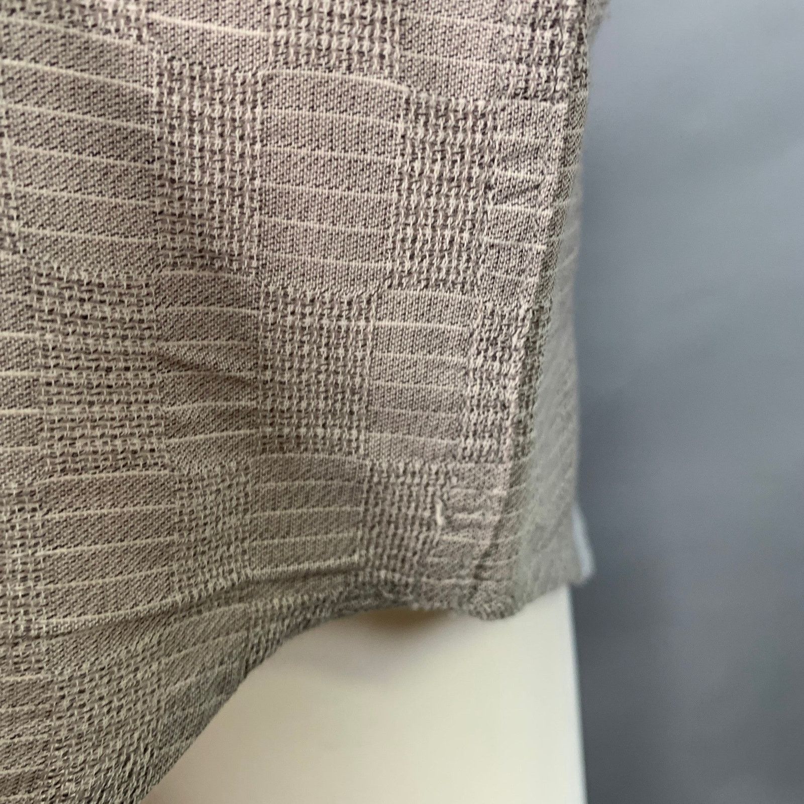 Our Legacy Grey White Cotton Button Down Collar One Pocket Long Sleeve Size US S / EU 44-46 / 1 - 6 Thumbnail