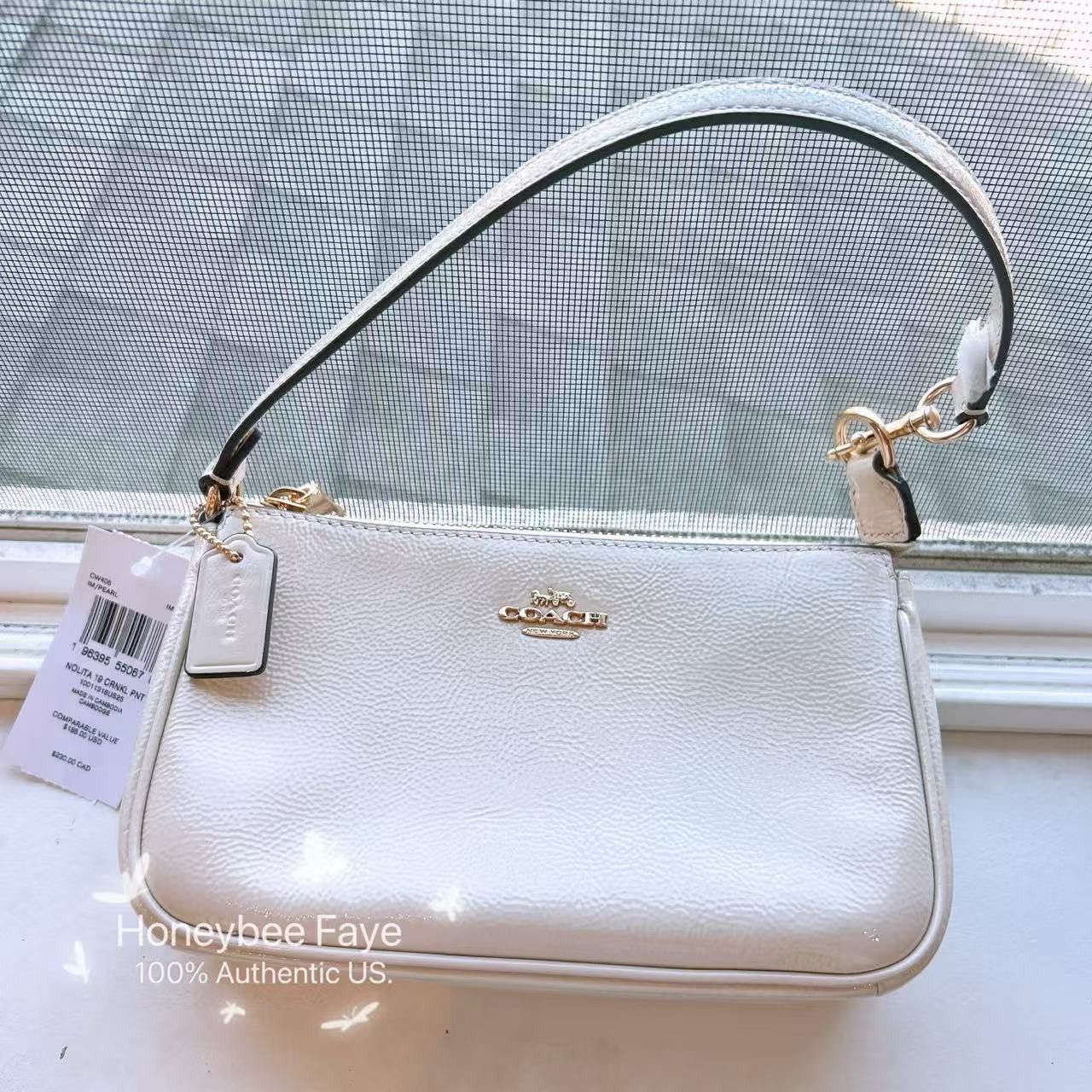 Coach Nolita 19 CW408 plus extended Pearl chain Size ONE SIZE - 5 Thumbnail
